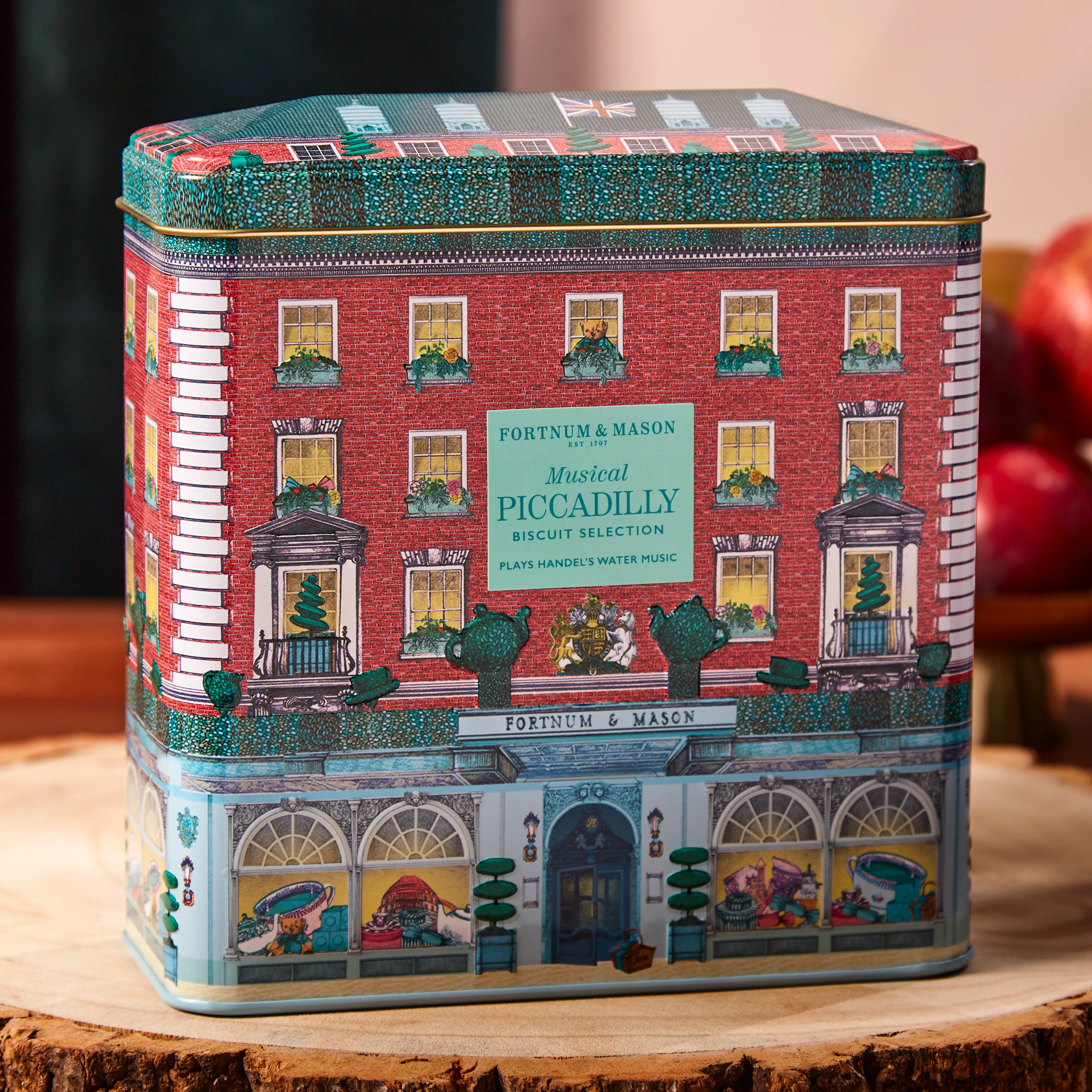 Musical Piccadilly Biscuit Selection Tin, 300g