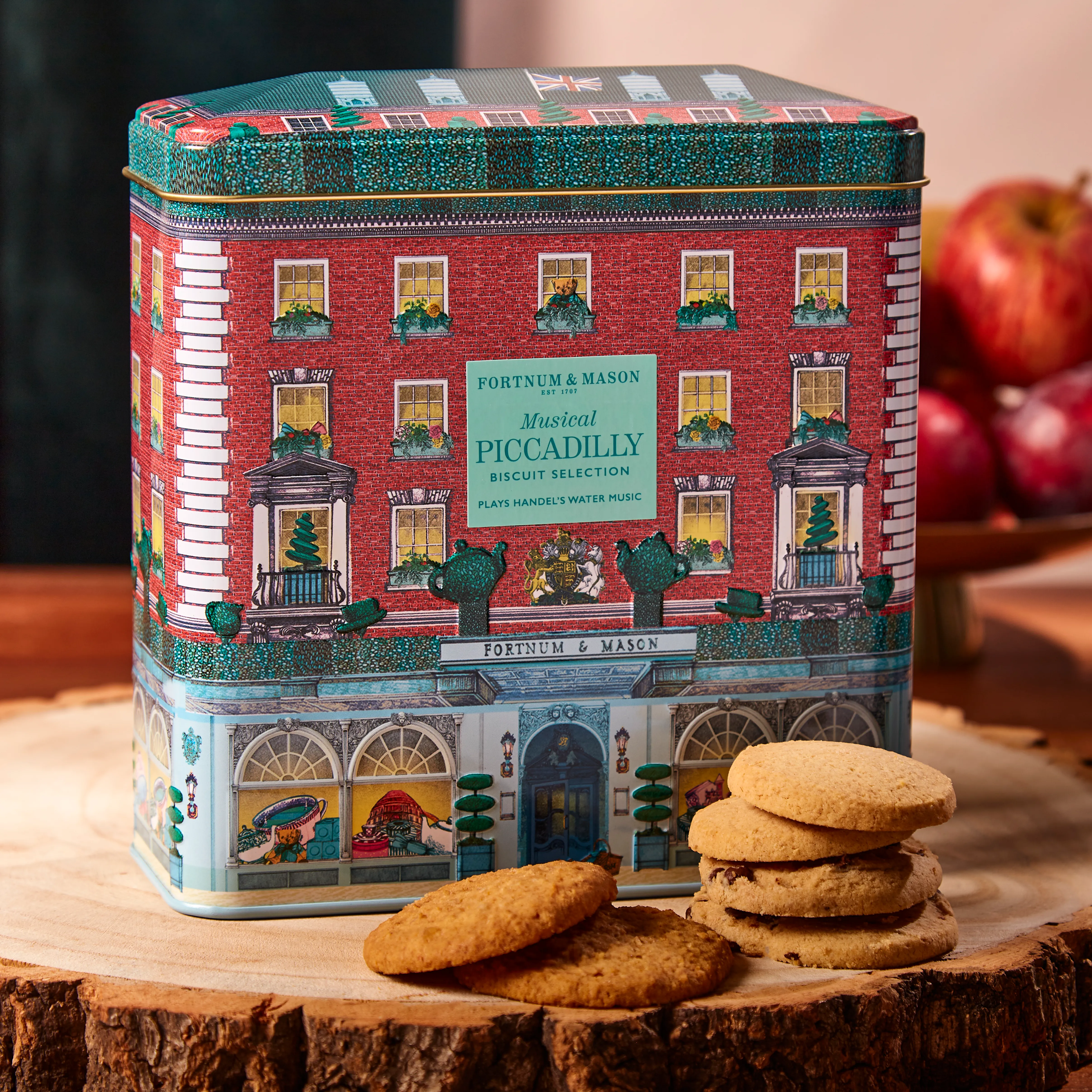 Musical Piccadilly Biscuit Selection Tin, 300g 3 Musical Piccadilly Biscuit Selection Tin, 300g