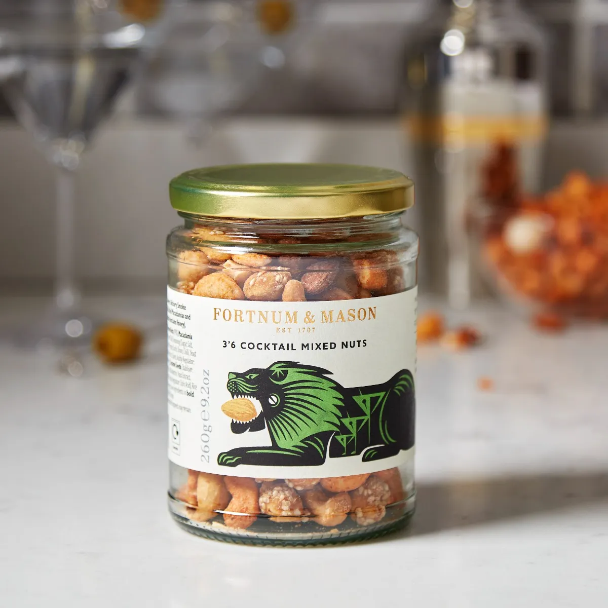 3'6 Cocktail Mixed Nuts, 260g