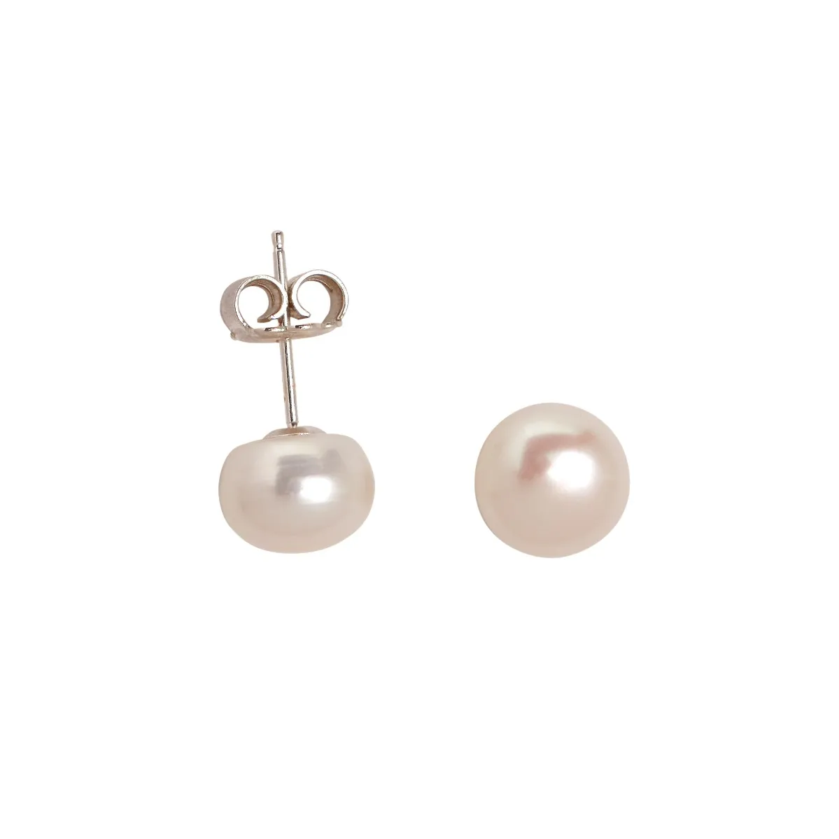 Coleman Douglas White Pearl Stud Earrings 3 Coleman Douglas White Pearl Stud Earrings