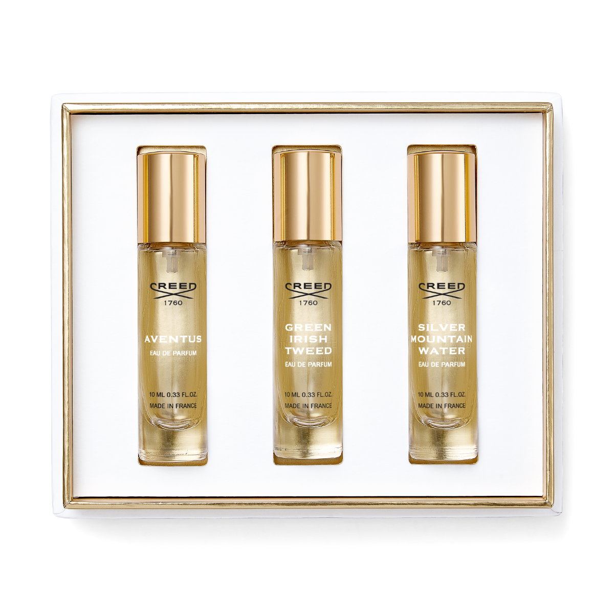 Creed Small Gift Set for Him, 3 x 10ml