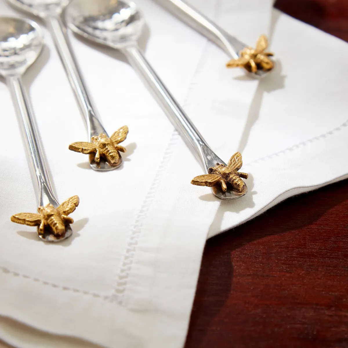 Culinary Concepts Bee Coffee Spoons, Set of 4 3 Culinary Concepts Bee Coffee Spoons, Set of 4