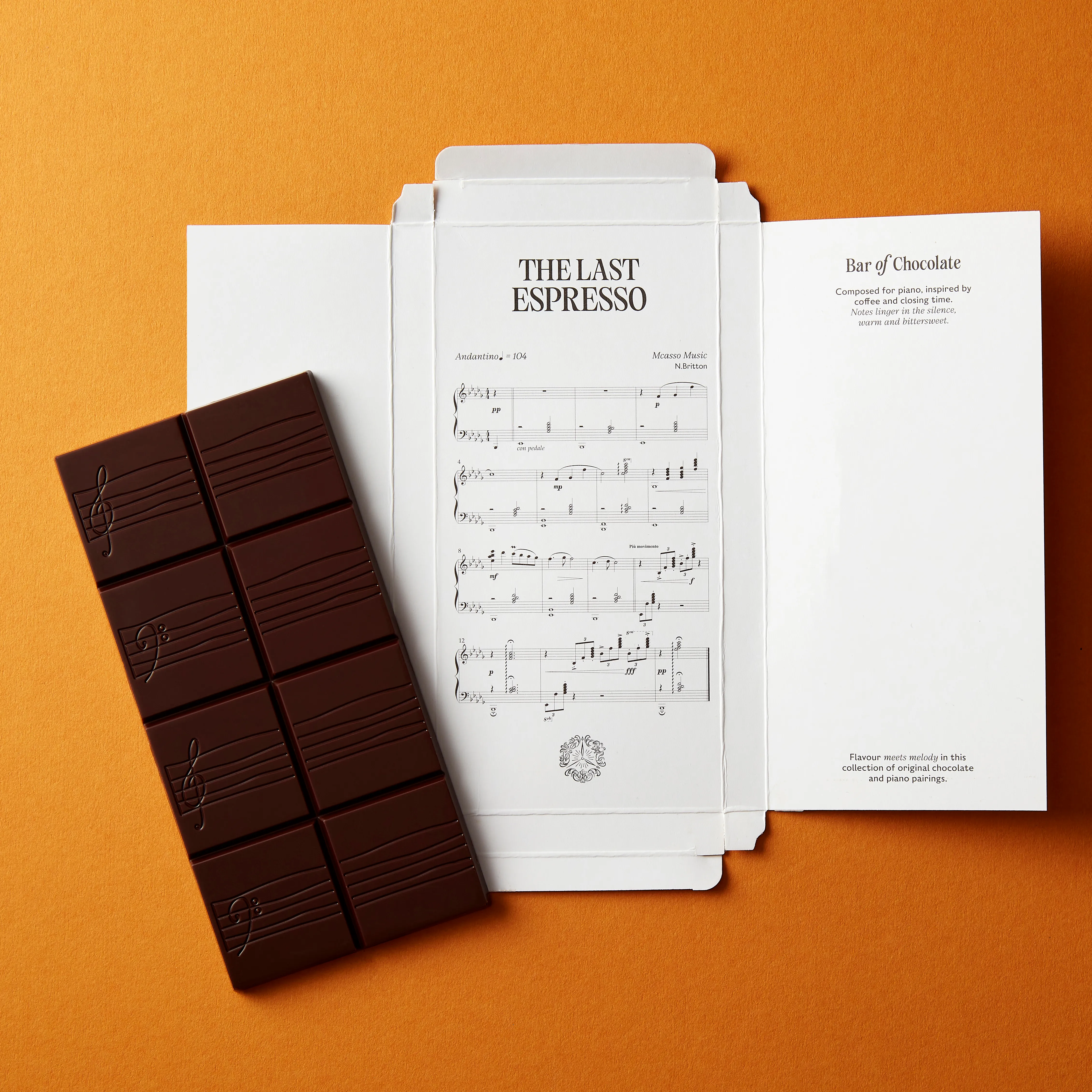 Dark Chocolate Fortnum's Piccadilly Coffee Bar, 80g