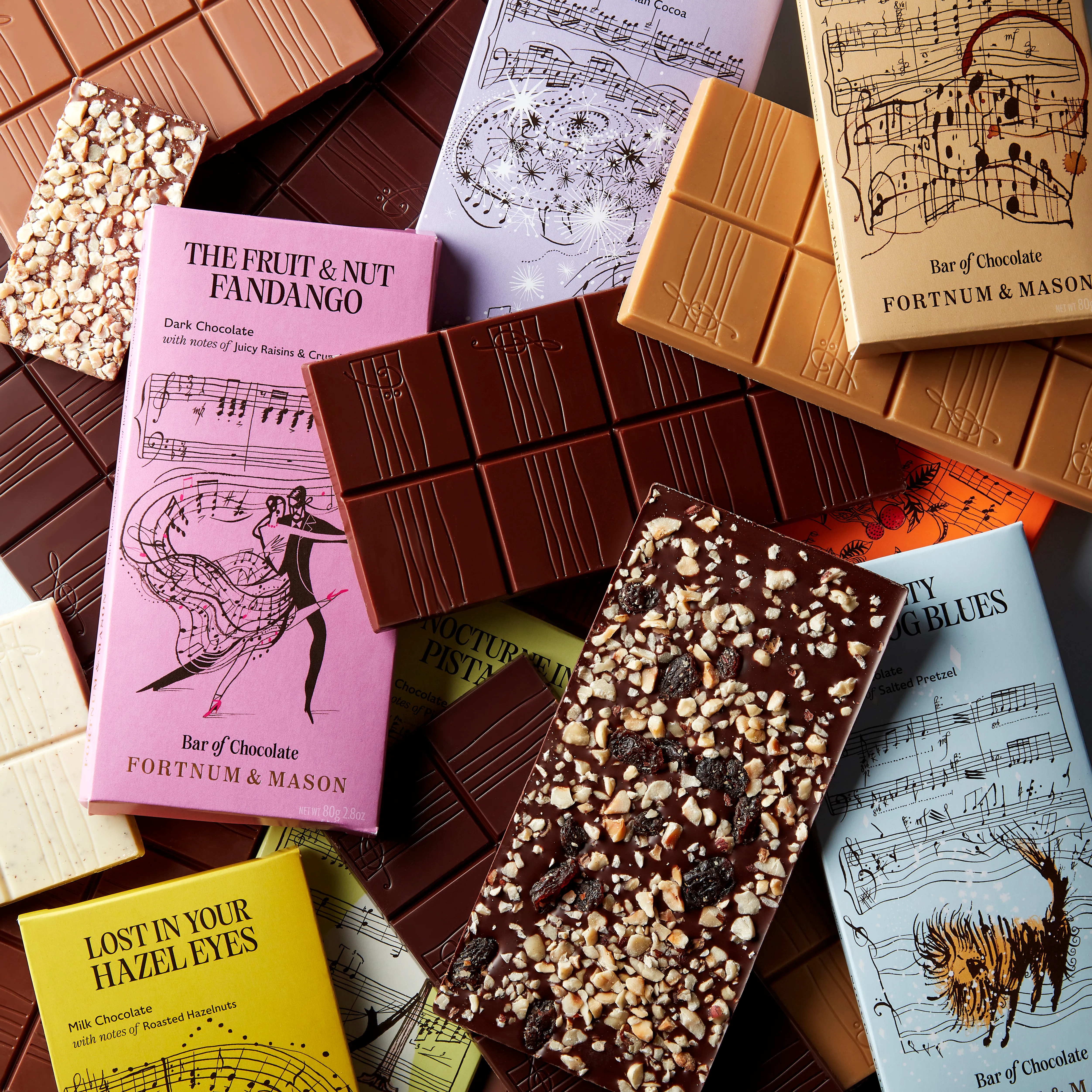 Dark Chocolate Fruit & Nut Bar, 80g 11 Dark Chocolate Fruit & Nut Bar, 80g