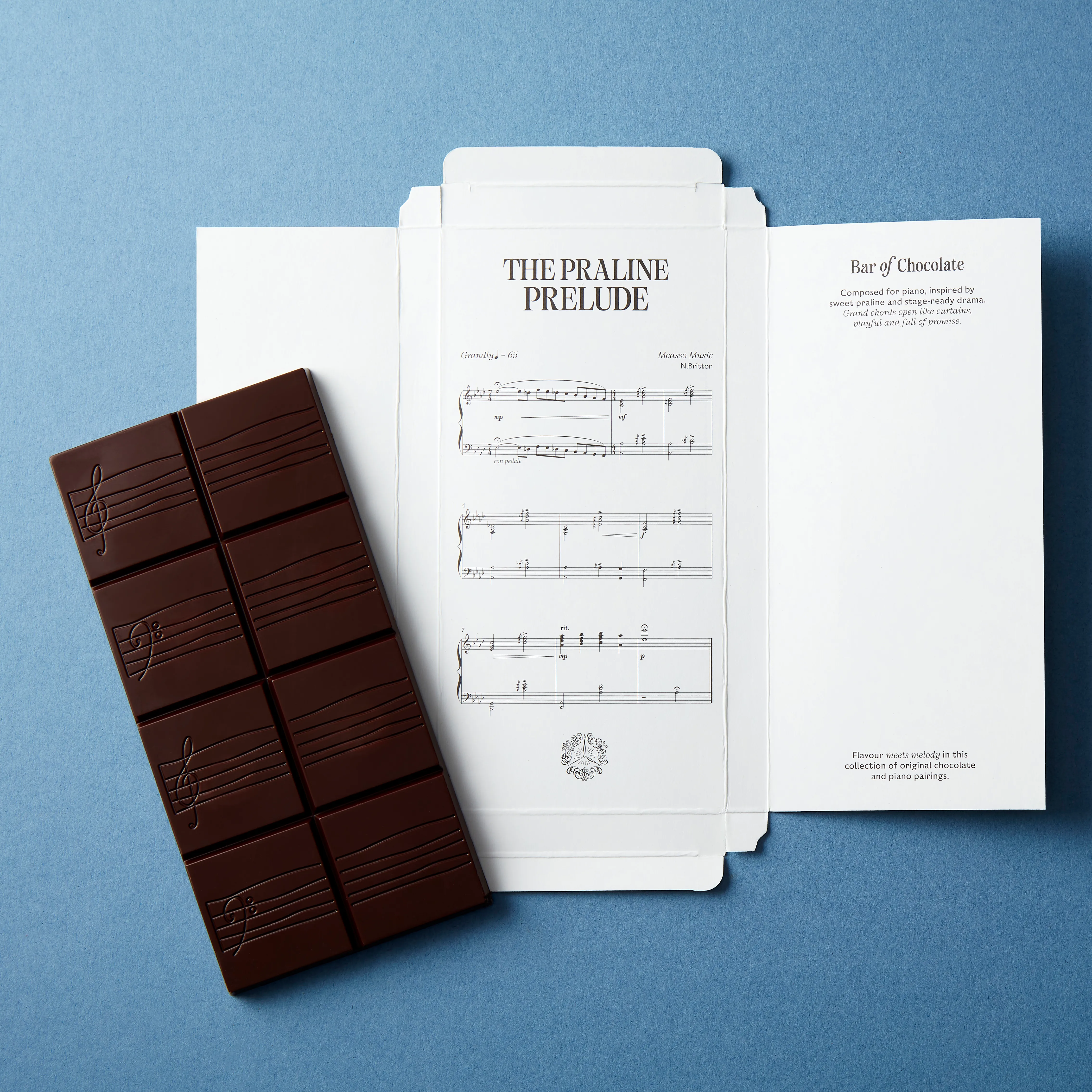 Dark Chocolate Hazelnut Praline Filled Bar, 80g