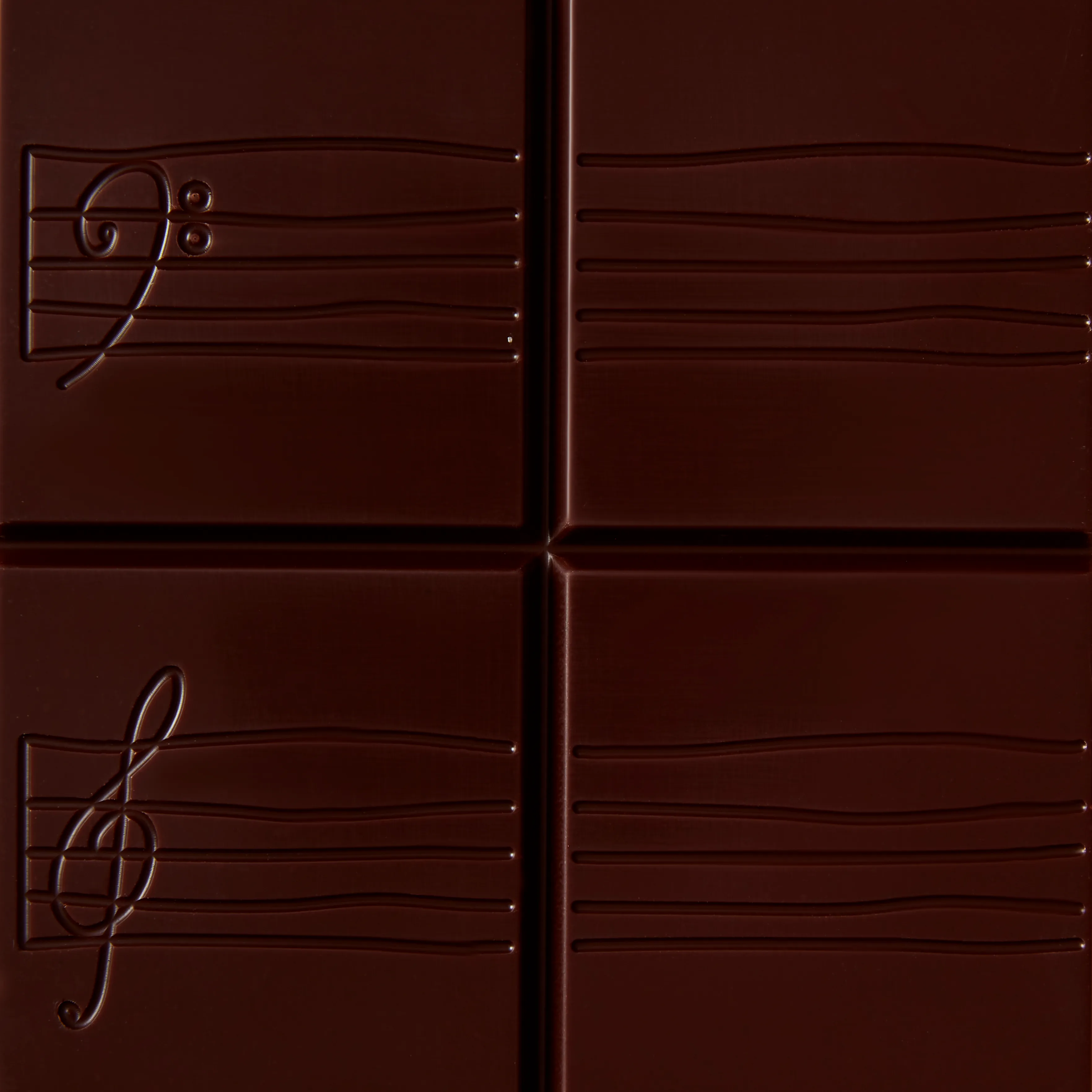 Dark Chocolate Rose Filled Bar, 80g 4 Dark Chocolate Rose Filled Bar, 80g