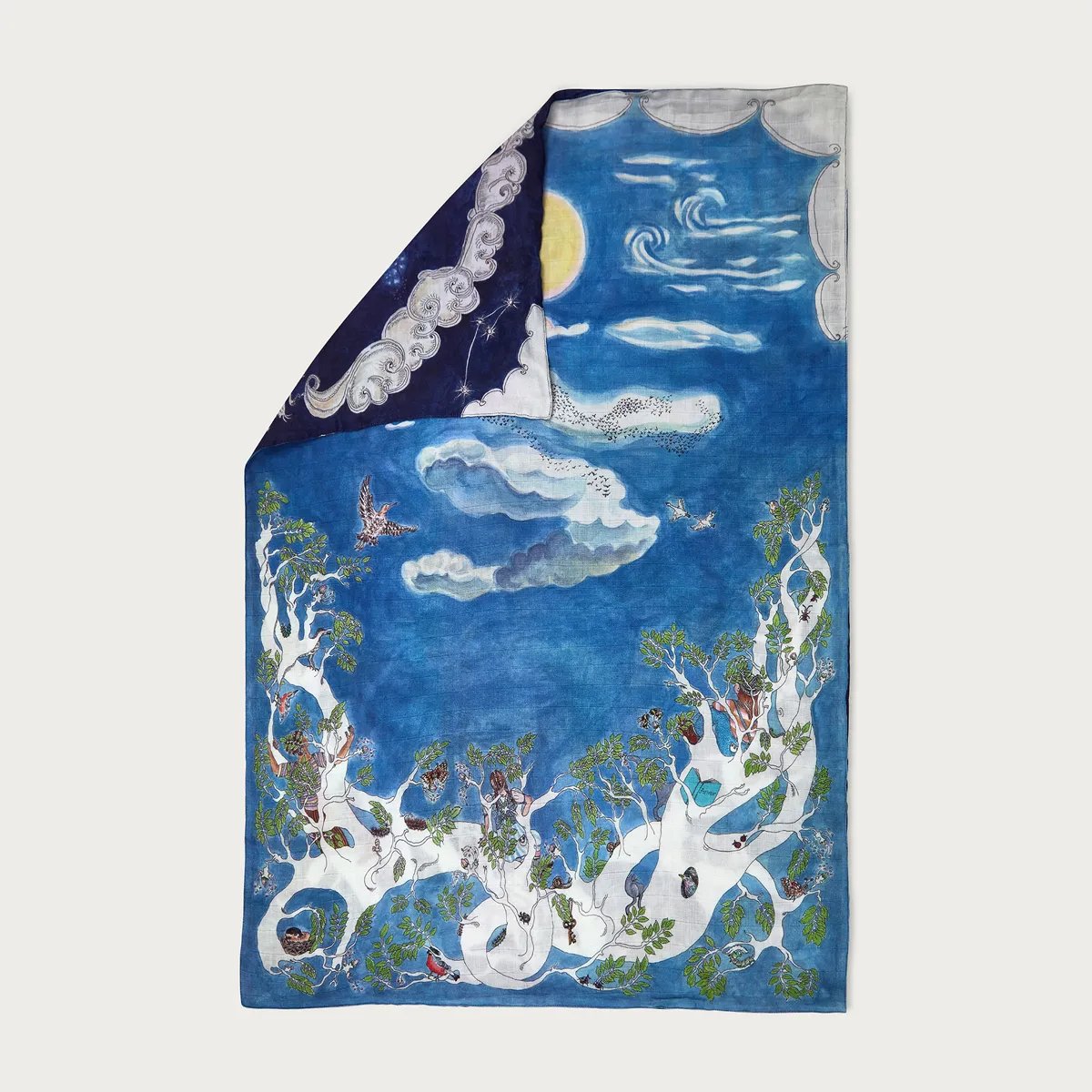 Forivor Reversible Baby Muslin, The Space Above the Ground