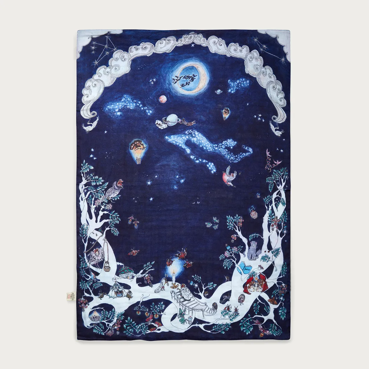 Forivor Reversible Baby Muslin, The Space Above the Ground