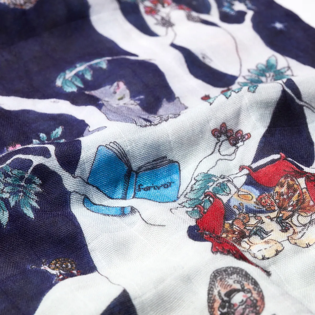 Forivor Reversible Baby Muslin, The Space Above the Ground 3 Forivor Reversible Baby Muslin, The Space Above the Ground