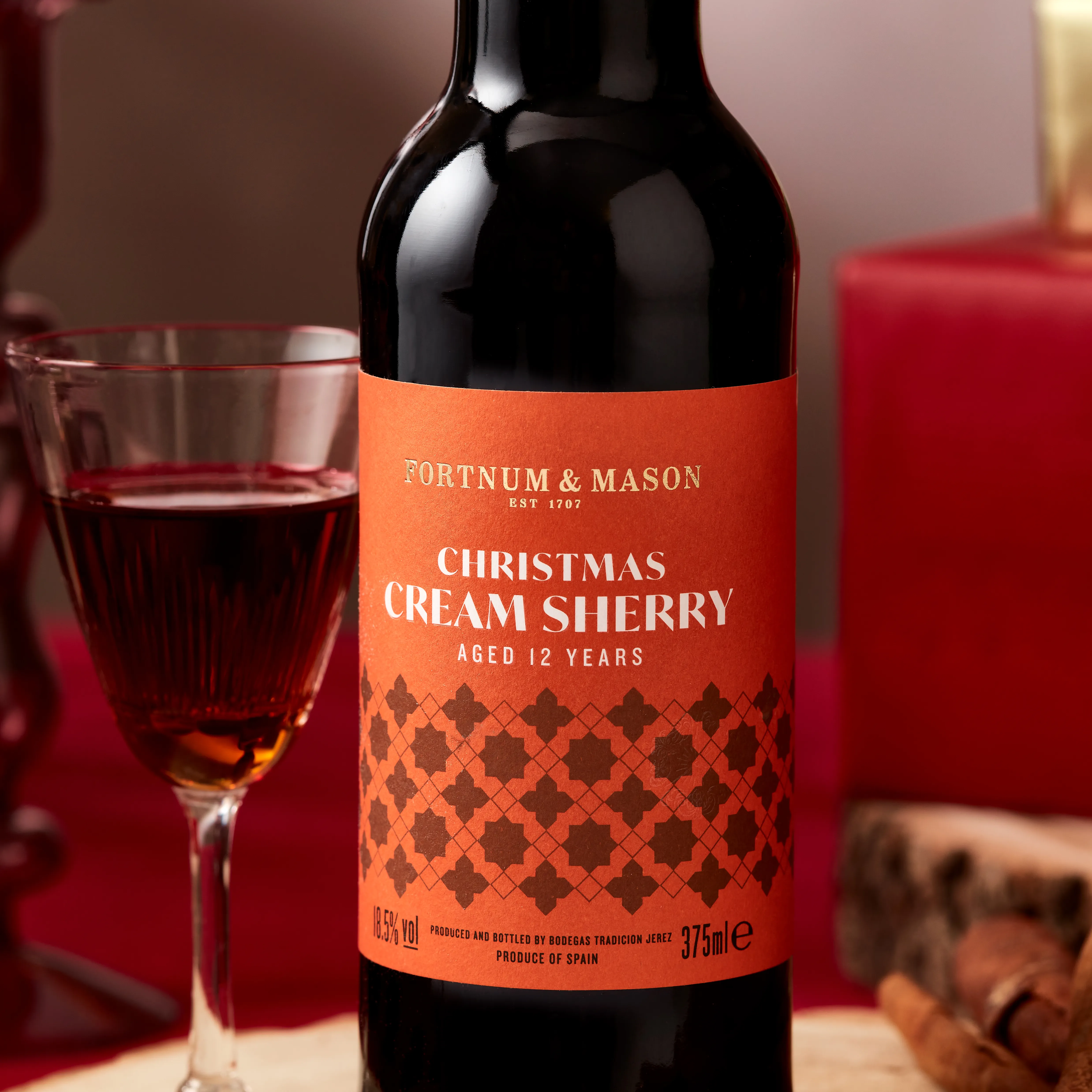 Fortnum's 12 Year Old Christmas Cream Sherry, Bodegas Tradicion, 37.5cl