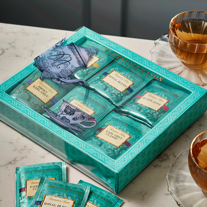 Fortnum's Famous Tea Selection, 60 Tea Bags, 120g
