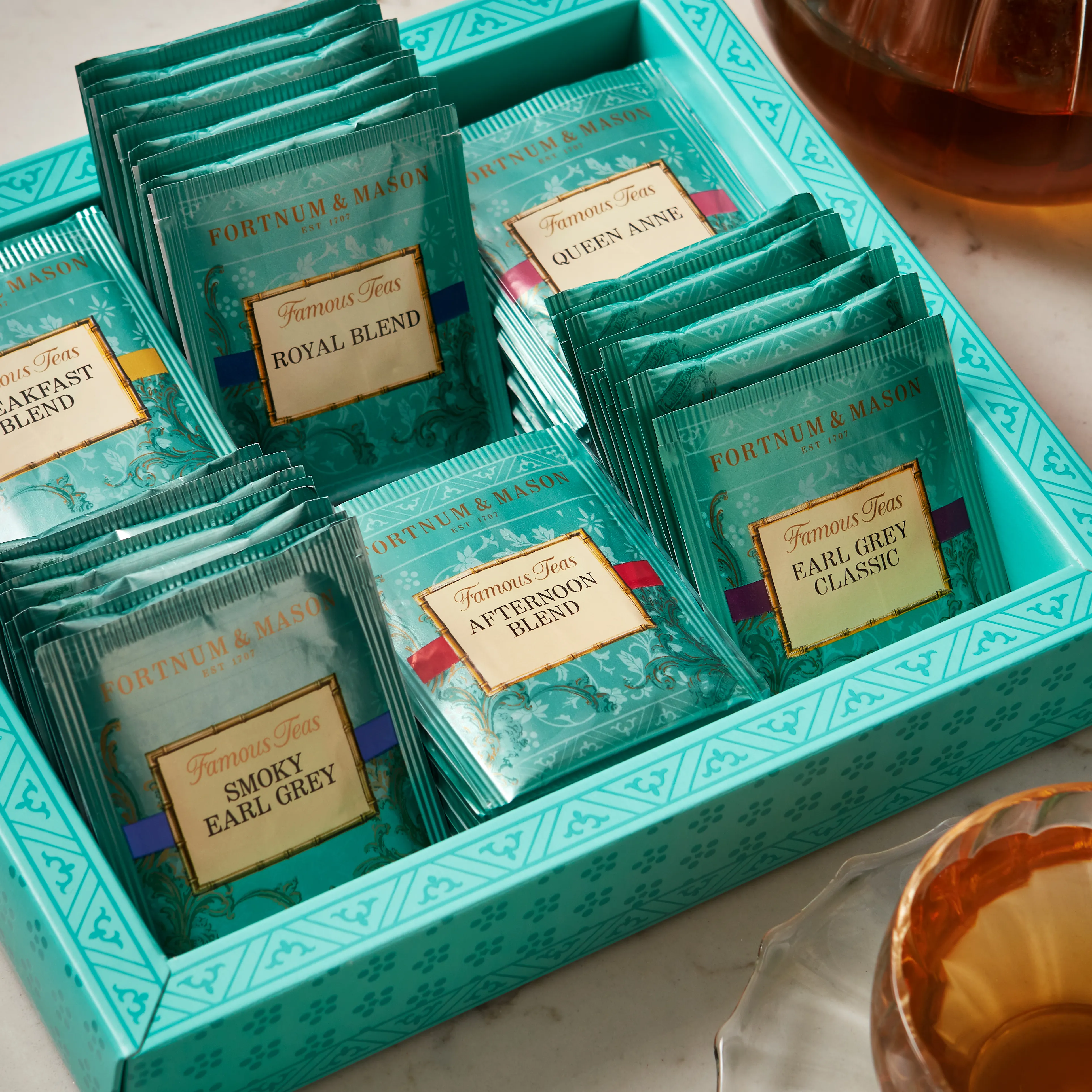 Fortnum's Famous Tea Selection, 60 Tea Bags, 120g 4 Fortnum's Famous Tea Selection, 60 Tea Bags, 120g