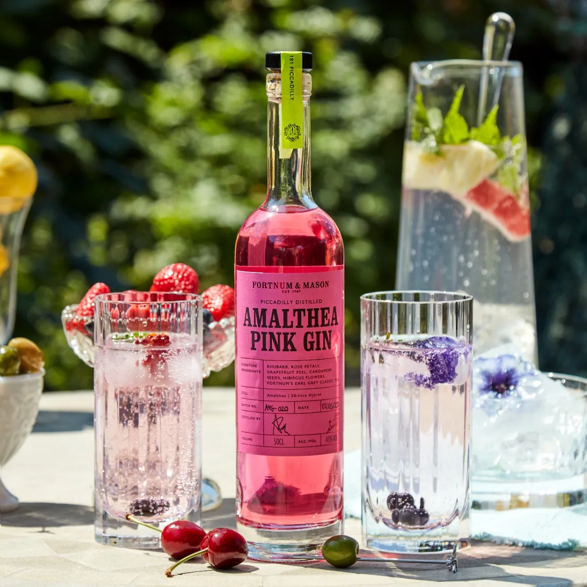 Fortnum's Amalthea Pink Gin, 50cl
