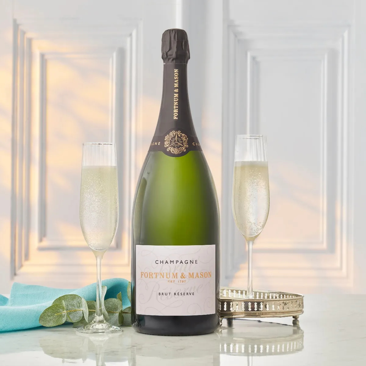 Fortnum's Brut Reserve NV, Louis Roederer Magnum, 150cl