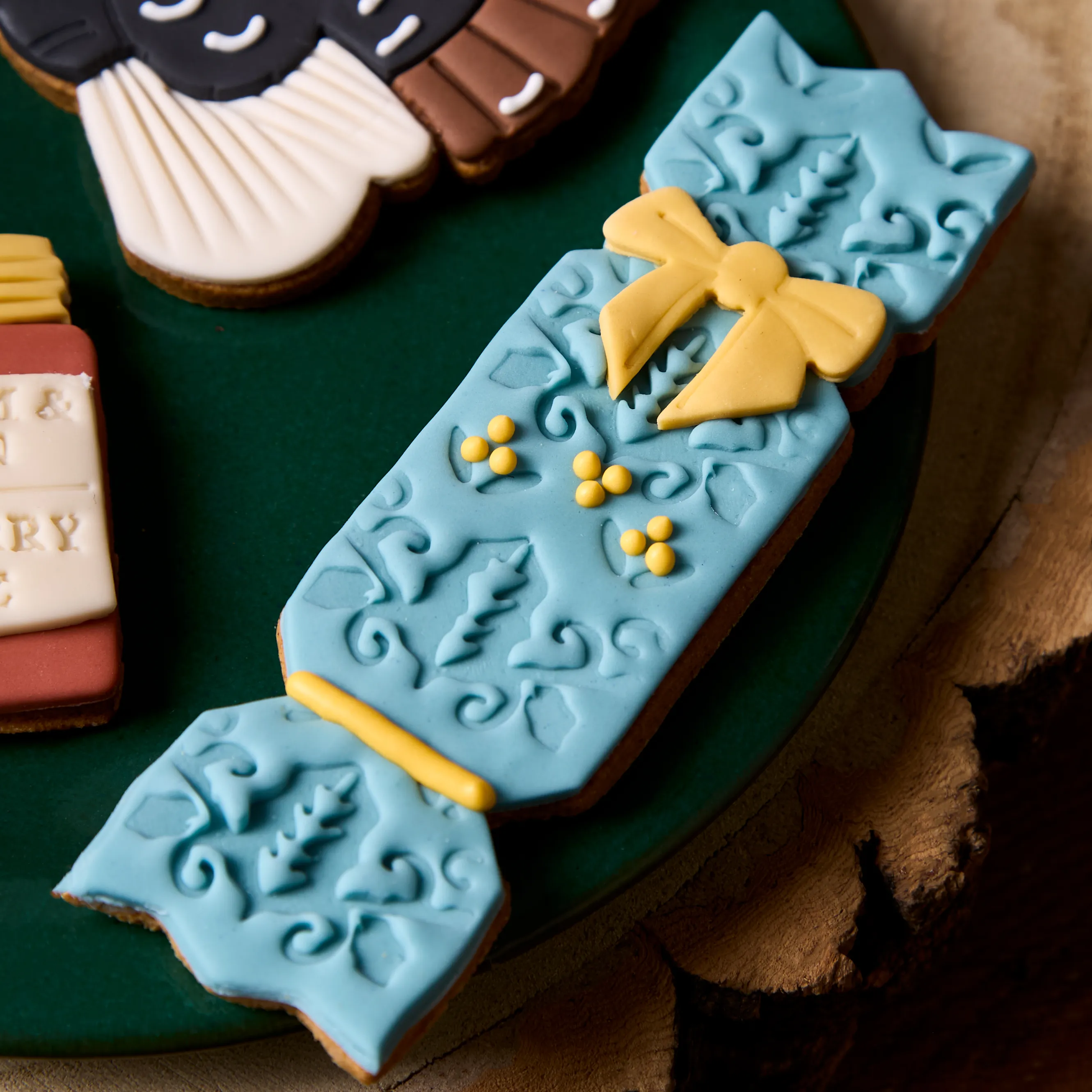 Fortnum's Christmas Dinner Iced Biscuits, 95g 4 Fortnum's Christmas Dinner Iced Biscuits, 95g
