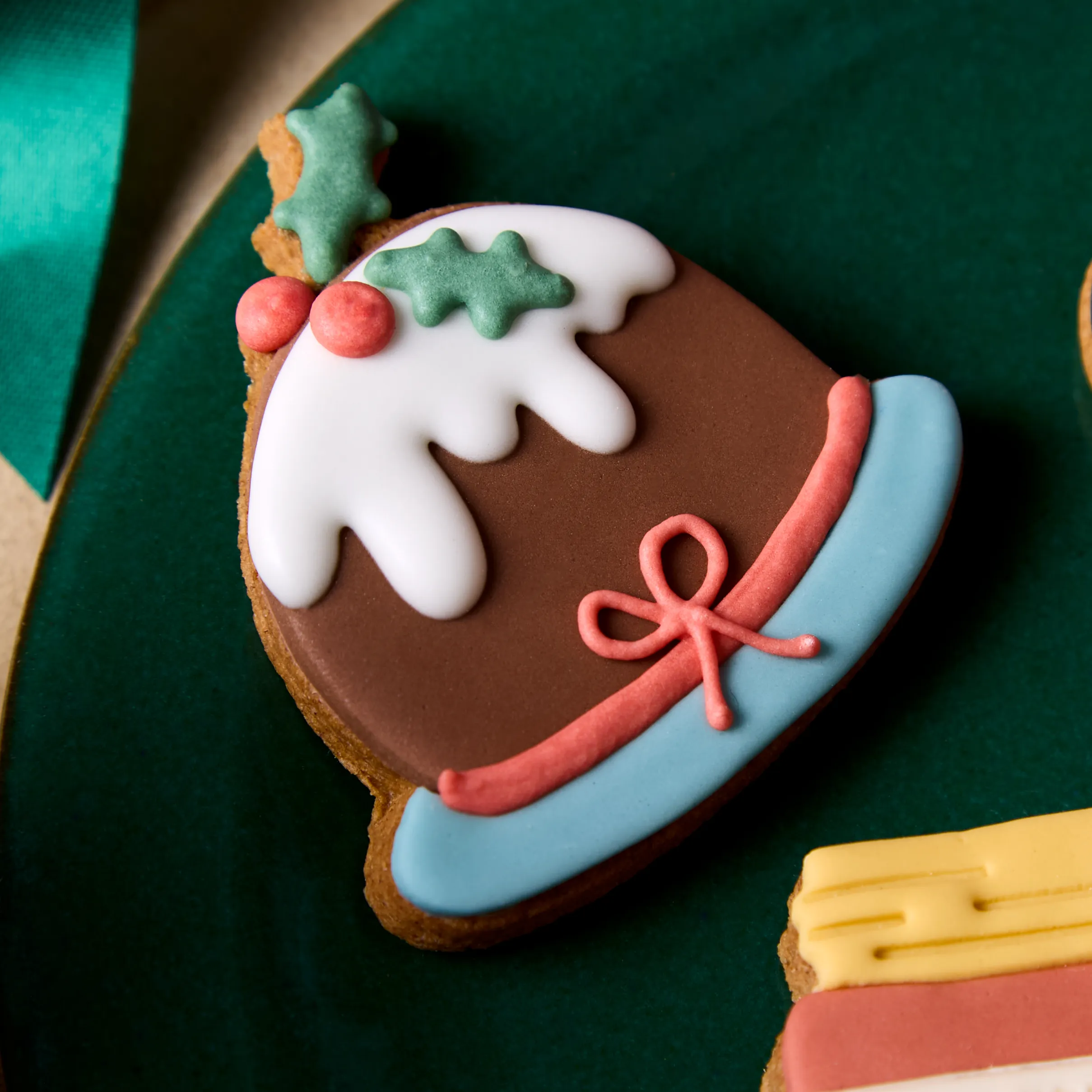 Fortnum's Christmas Dinner Iced Biscuits, 95g 6 Fortnum's Christmas Dinner Iced Biscuits, 95g