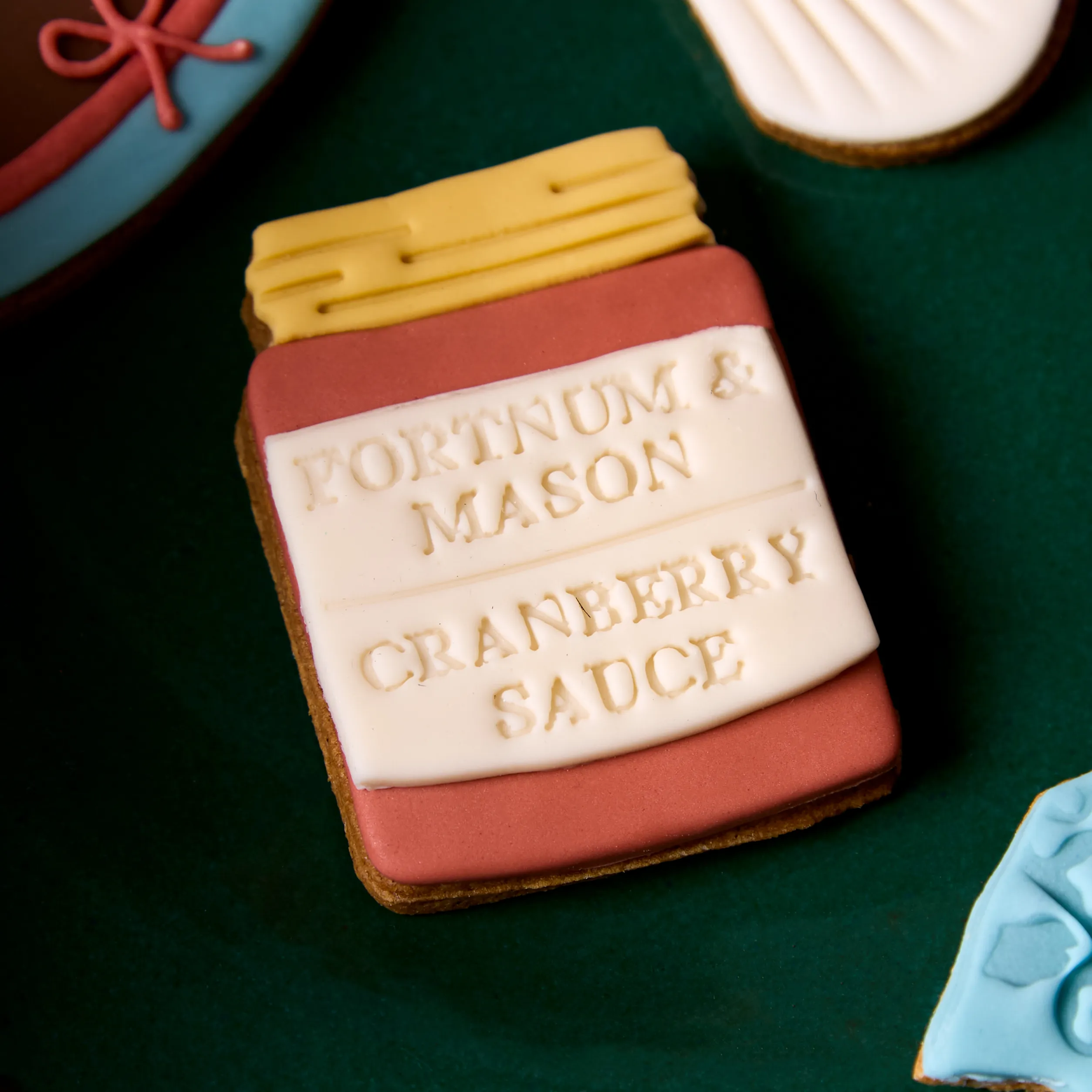 Fortnum's Christmas Dinner Iced Biscuits, 95g 7 Fortnum's Christmas Dinner Iced Biscuits, 95g
