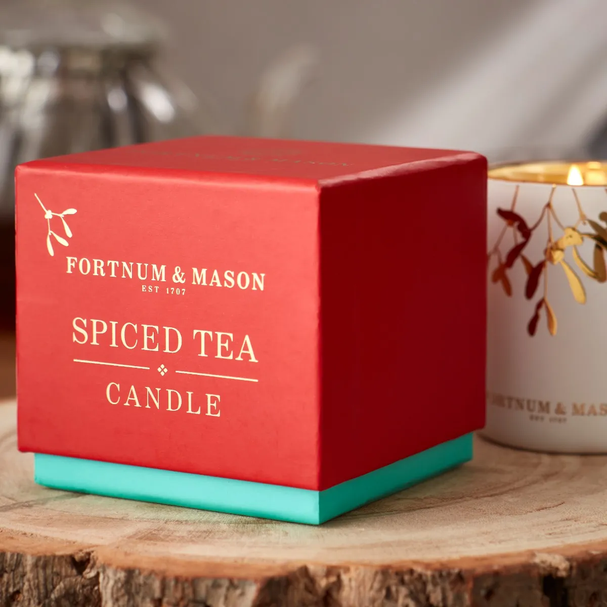 Fortnum's Christmas Spiced Tea Votive Candle, 70g