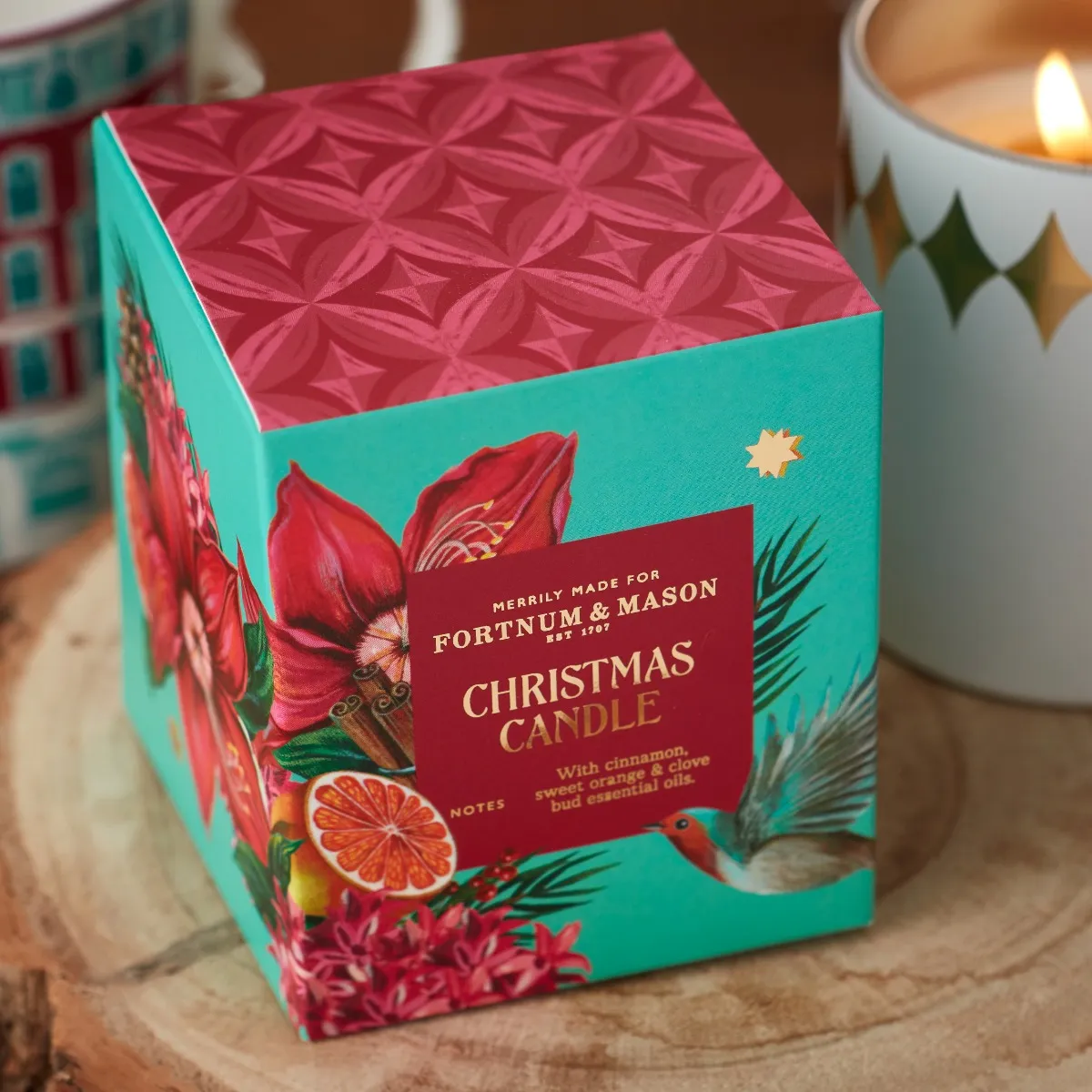 Fortnum's Christmas Votive Candle, 75g
