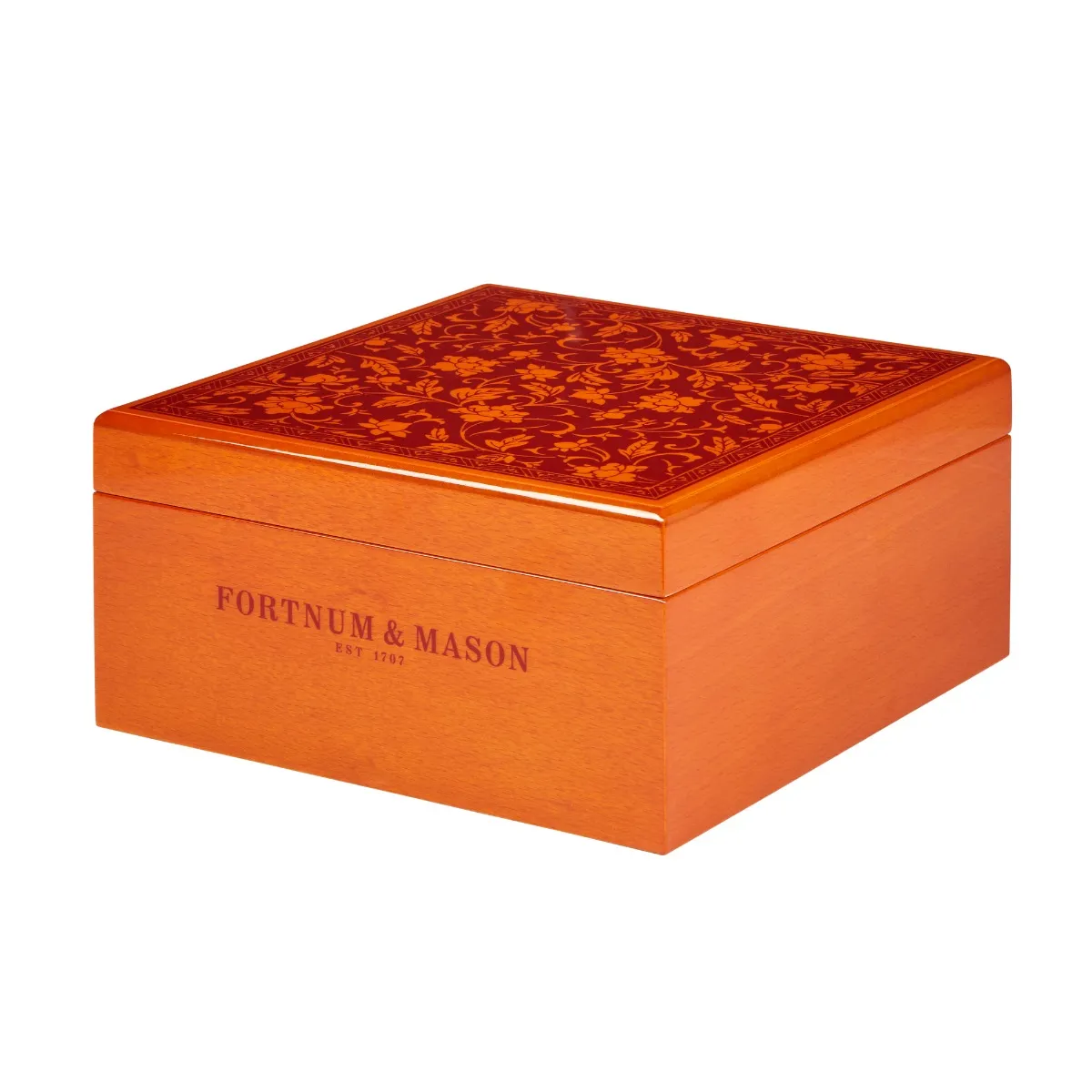 Fortnum's Famous & Classic World Wooden Restaurant Box, 60 Silky Teabags 6 Fortnum's Famous & Classic World Wooden Restaurant Box, 60 Silky Teabags