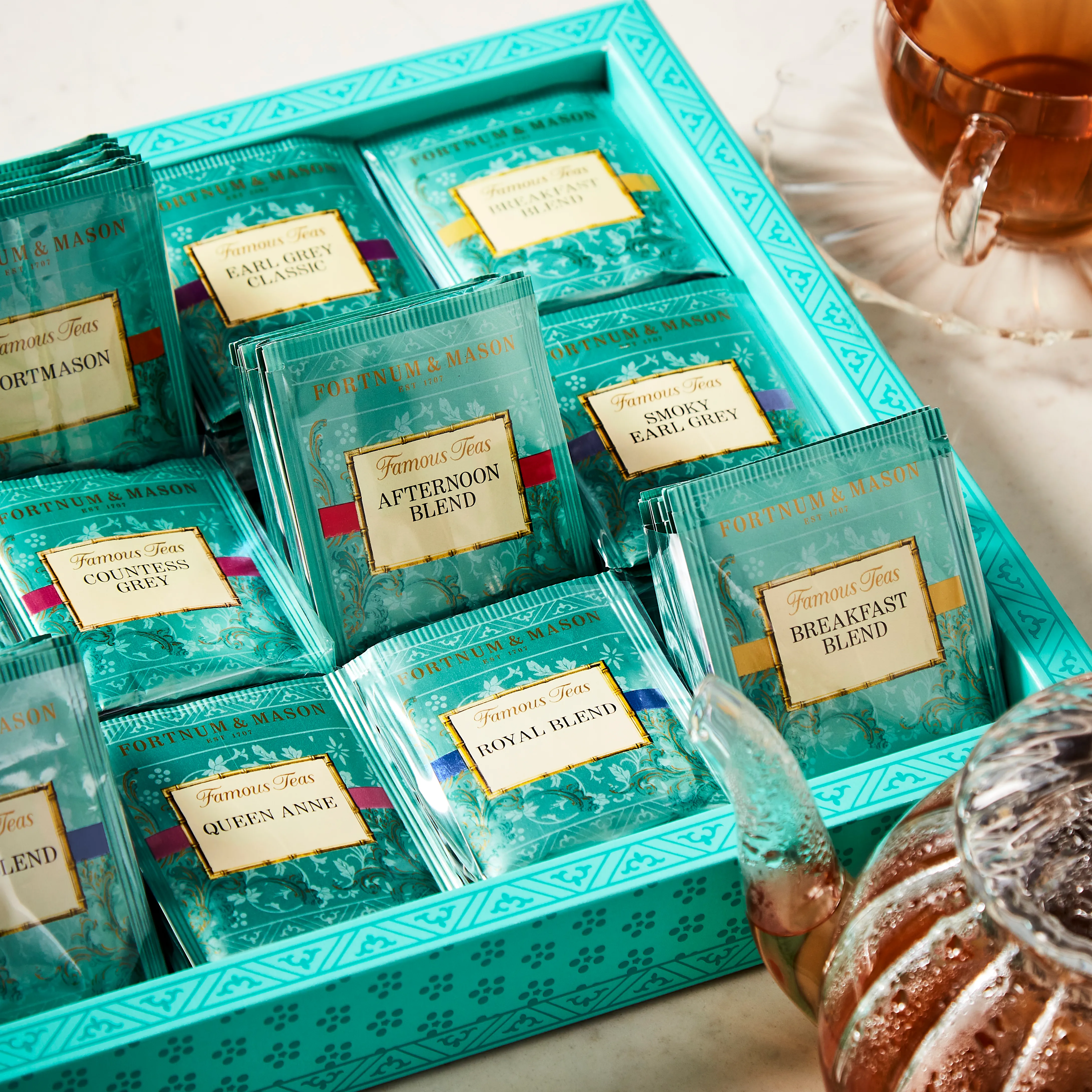 Fortnum's Famous Tea Selection, 120 Tea Bags, 240g 3 Fortnum's Famous Tea Selection, 120 Tea Bags, 240g