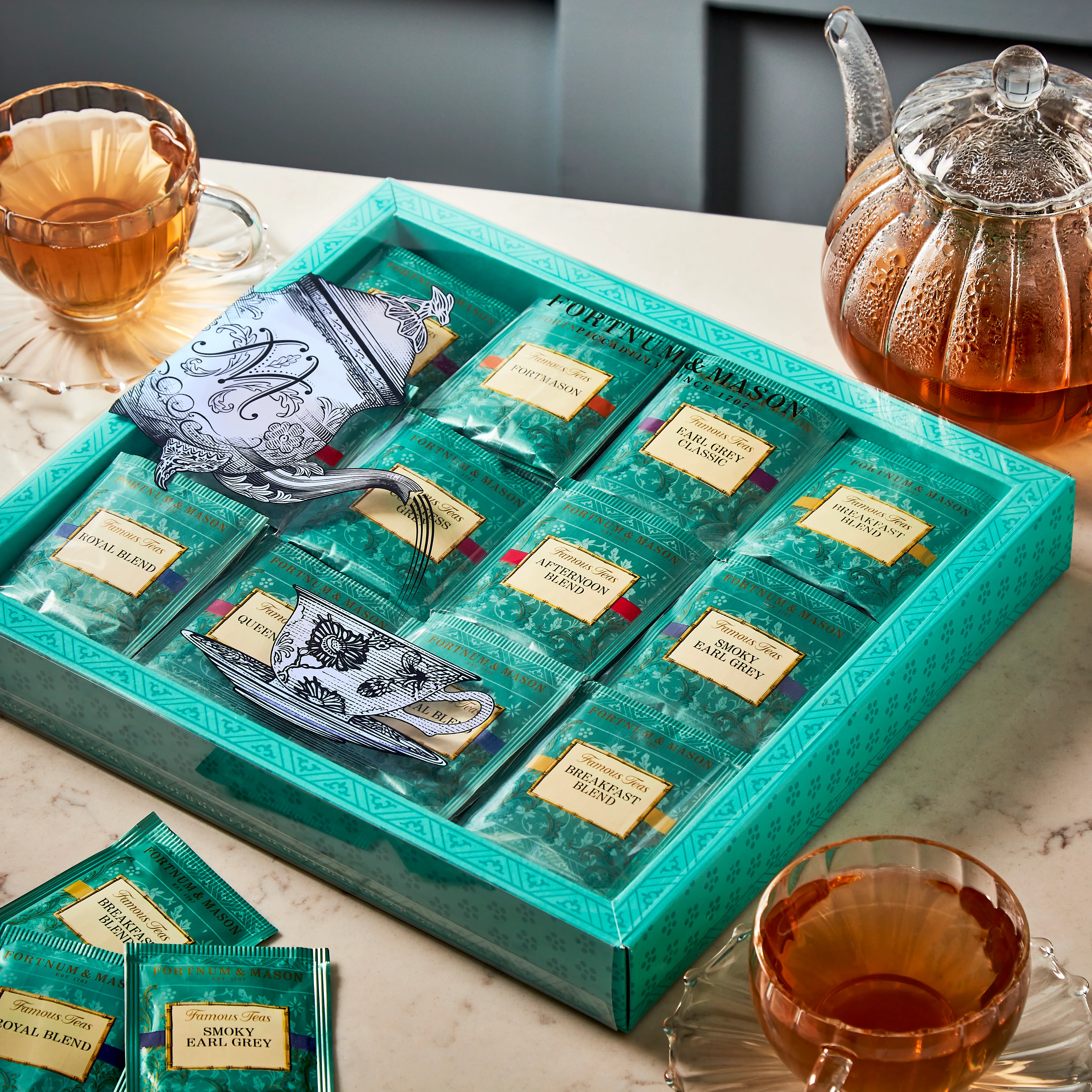 Fortnum's Famous Tea Selection, 120 Tea Bags, 240g 4 Fortnum's Famous Tea Selection, 120 Tea Bags, 240g