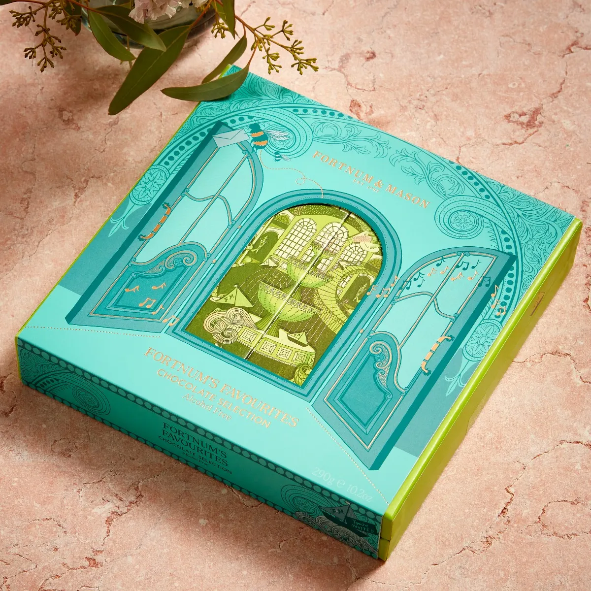 Fortnum's Favourites Alcohol Free Milk Chocolate Selection, 290g 3 Fortnum's Favourites Alcohol Free Milk Chocolate Selection, 290g