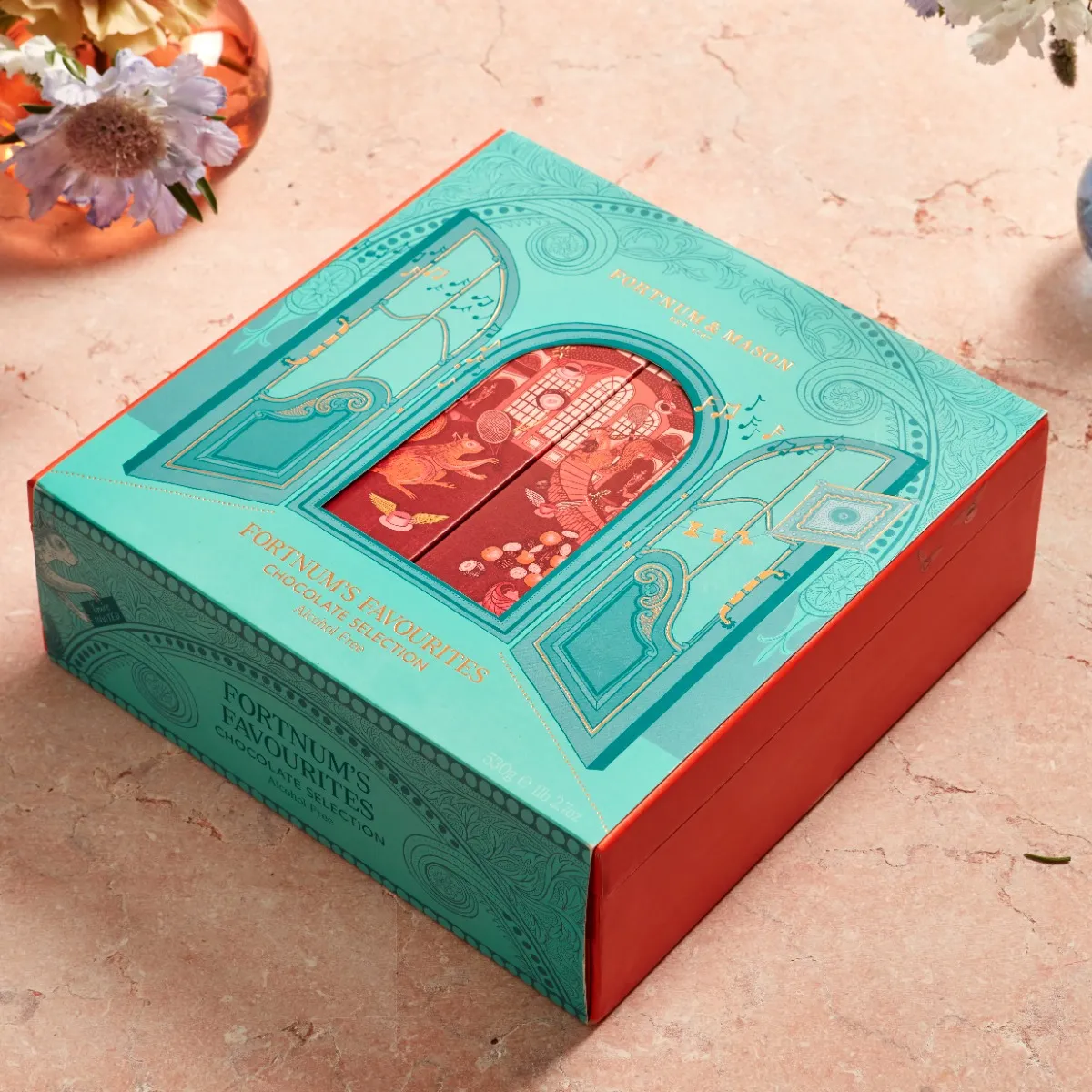 Fortnum's Favourites Alcohol Free Milk Chocolate Selection, 530g 4 Fortnum's Favourites Alcohol Free Milk Chocolate Selection, 530g