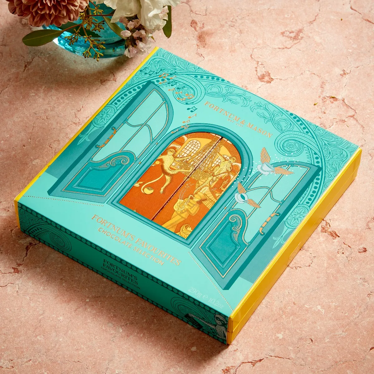 Fortnum's Favourites Milk, Dark & White Chocolate Selection, 290g