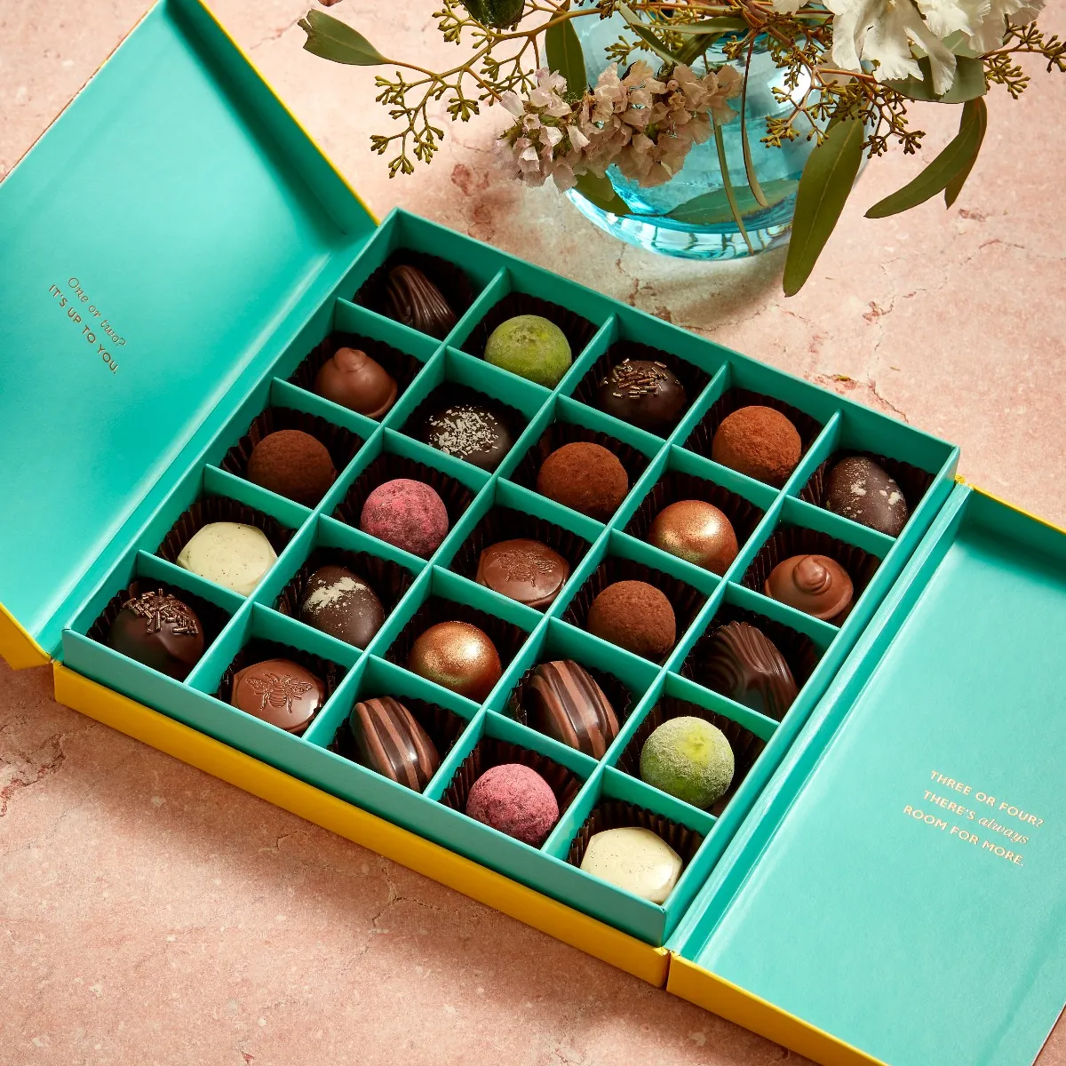 Fortnum's Favourites Milk, Dark & White Chocolate Selection, 290g