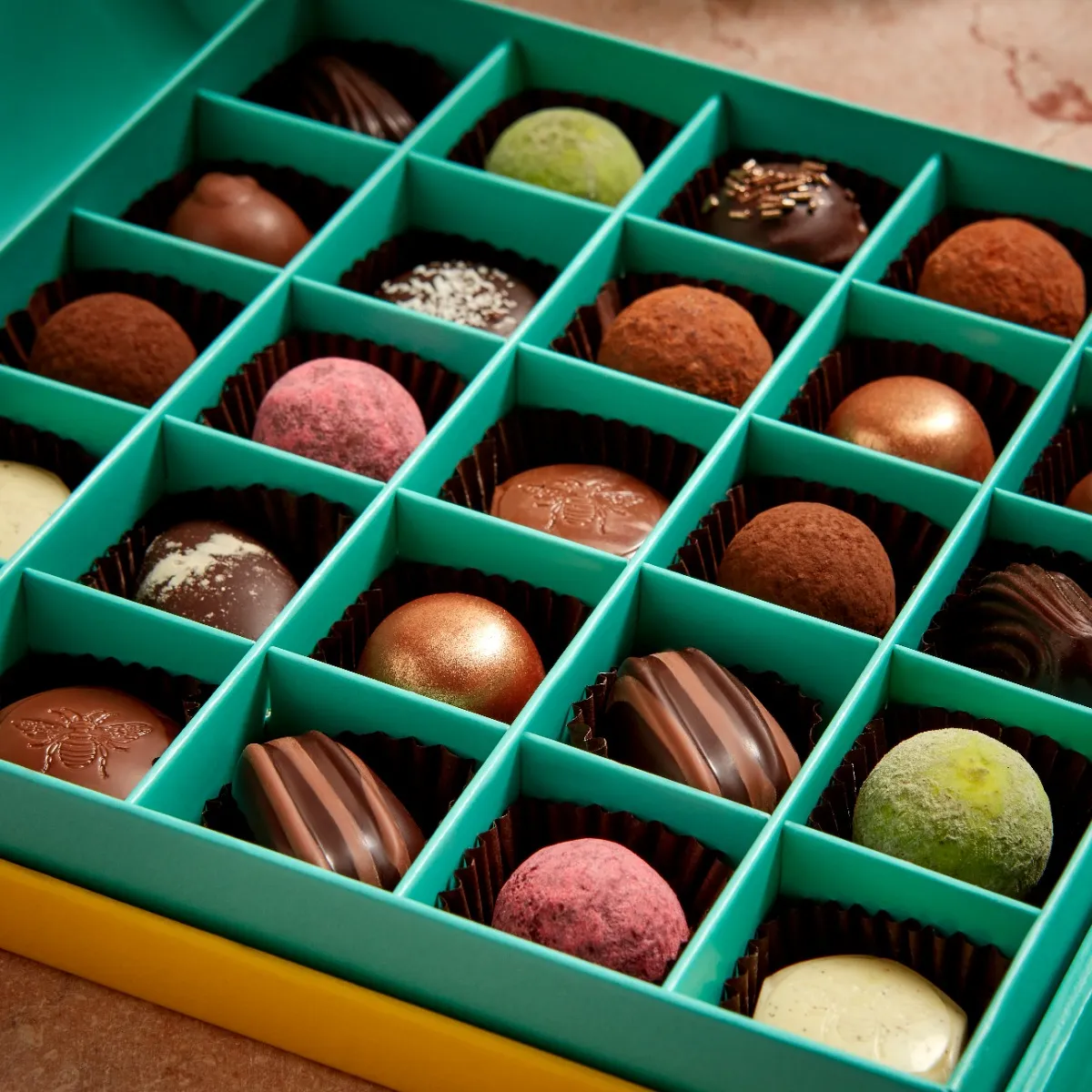Fortnum's Favourites Milk, Dark & White Chocolate Selection, 290g