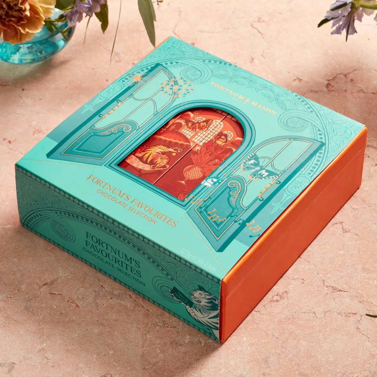 Fortnum's Favourites Milk, Dark & White Chocolate Selection, 525g