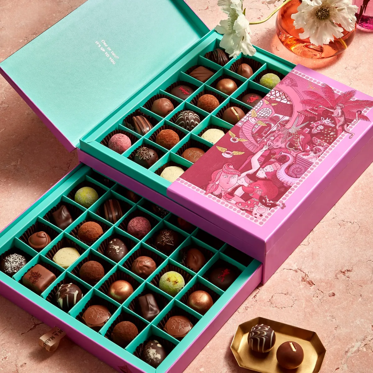 Fortnum's Favourites Milk, Dark & White Chocolate Selection, 785g