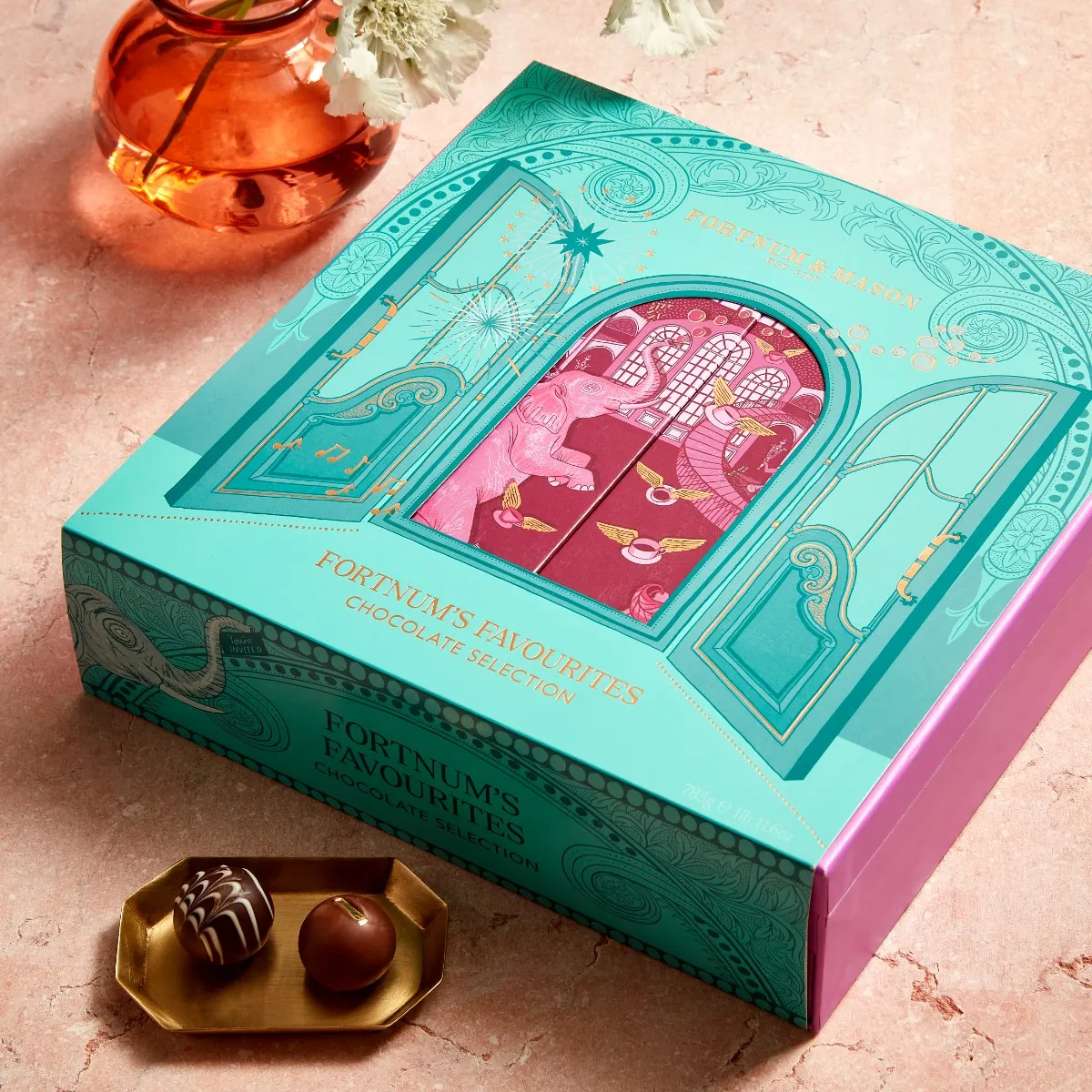 Fortnum's Favourites Milk, Dark & White Chocolate Selection, 785g 4 Fortnum's Favourites Milk, Dark & White Chocolate Selection, 785g