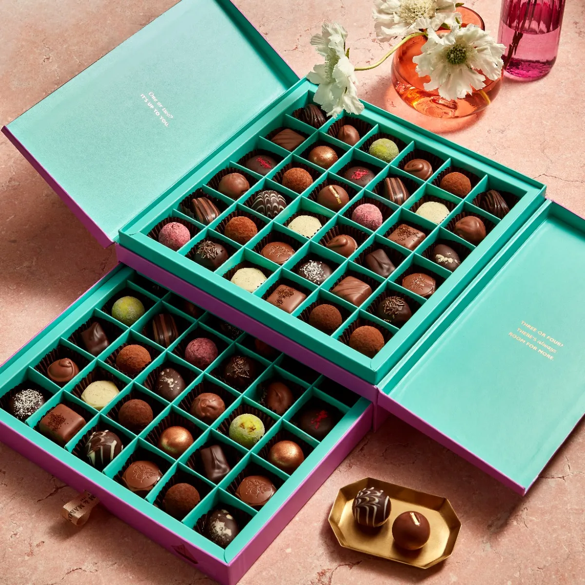Fortnum's Favourites Milk, Dark & White Chocolate Selection, 785g 5 Fortnum's Favourites Milk, Dark & White Chocolate Selection, 785g