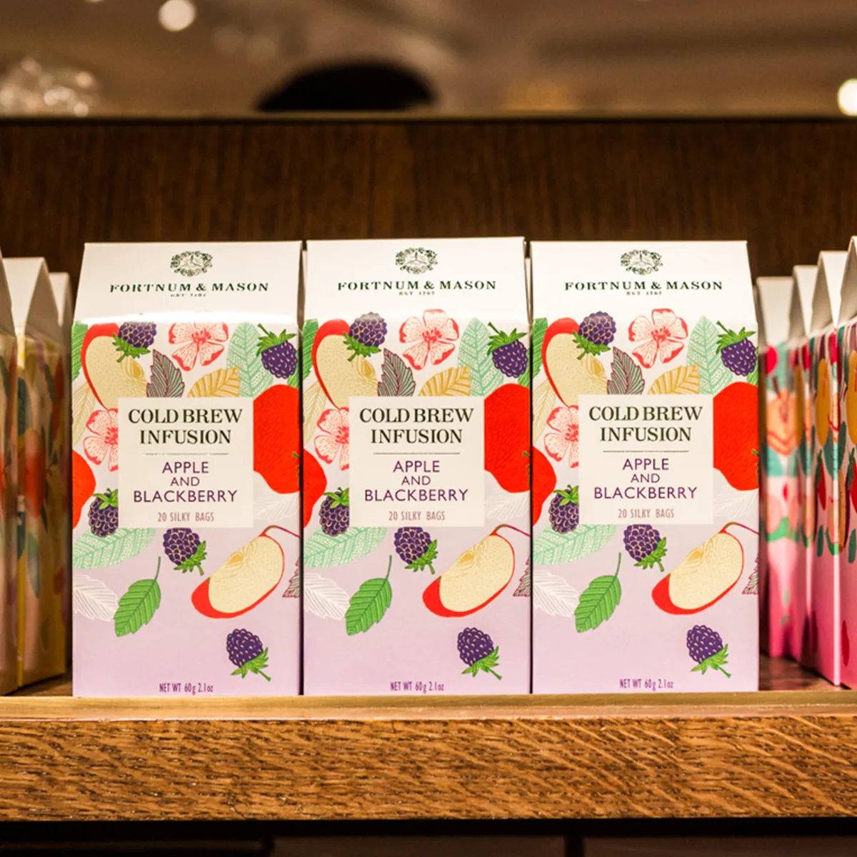 Apple & Blackberry Cold Brew Infusion, 20 Silky Tea Bags, 60g 4 Apple & Blackberry Cold Brew Infusion, 20 Silky Tea Bags, 60g