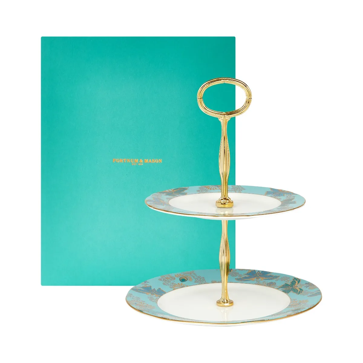 Fortnum's High Tea Two Tier Cake Stand