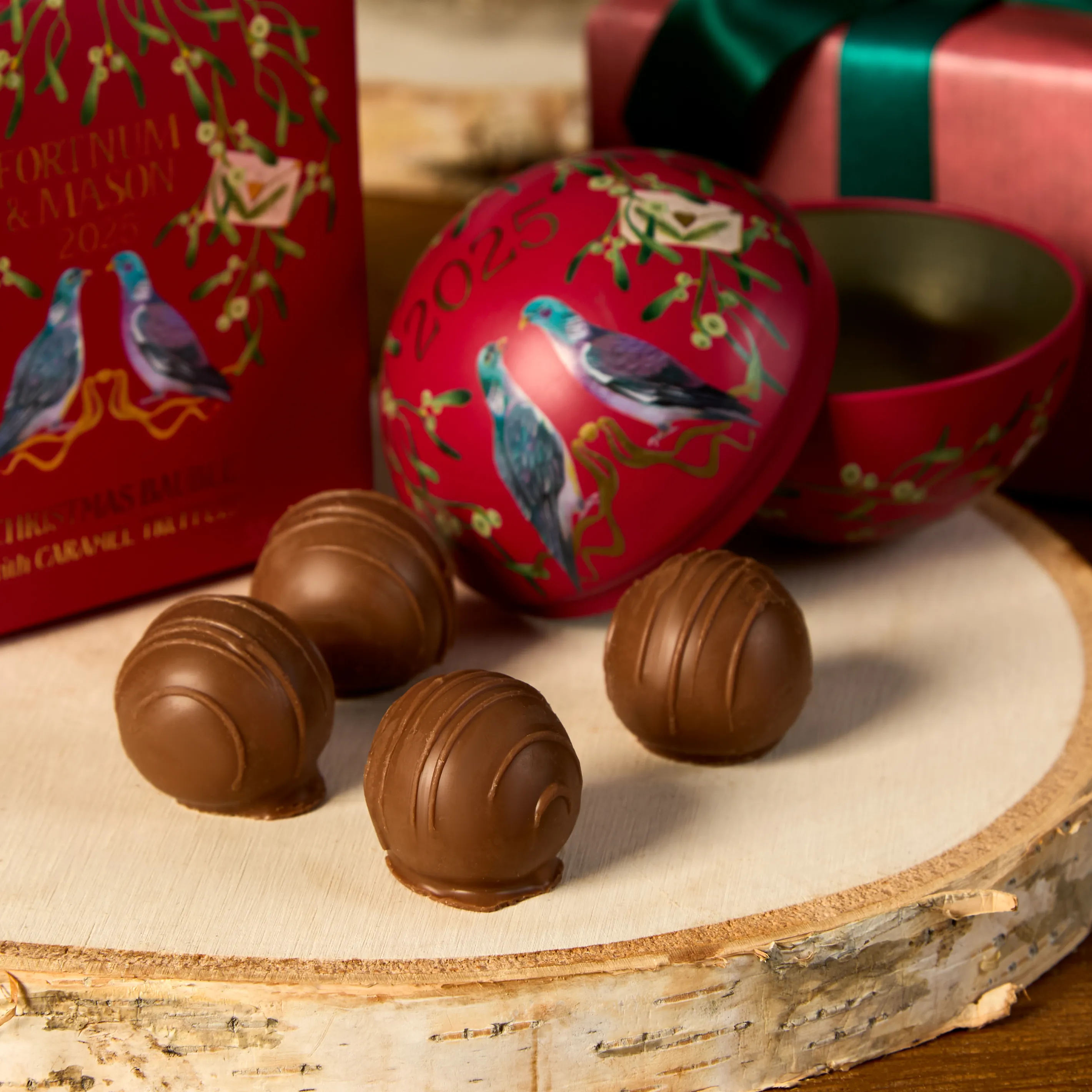 Christmas 2025 Bauble with Caramel Truffles, 55g