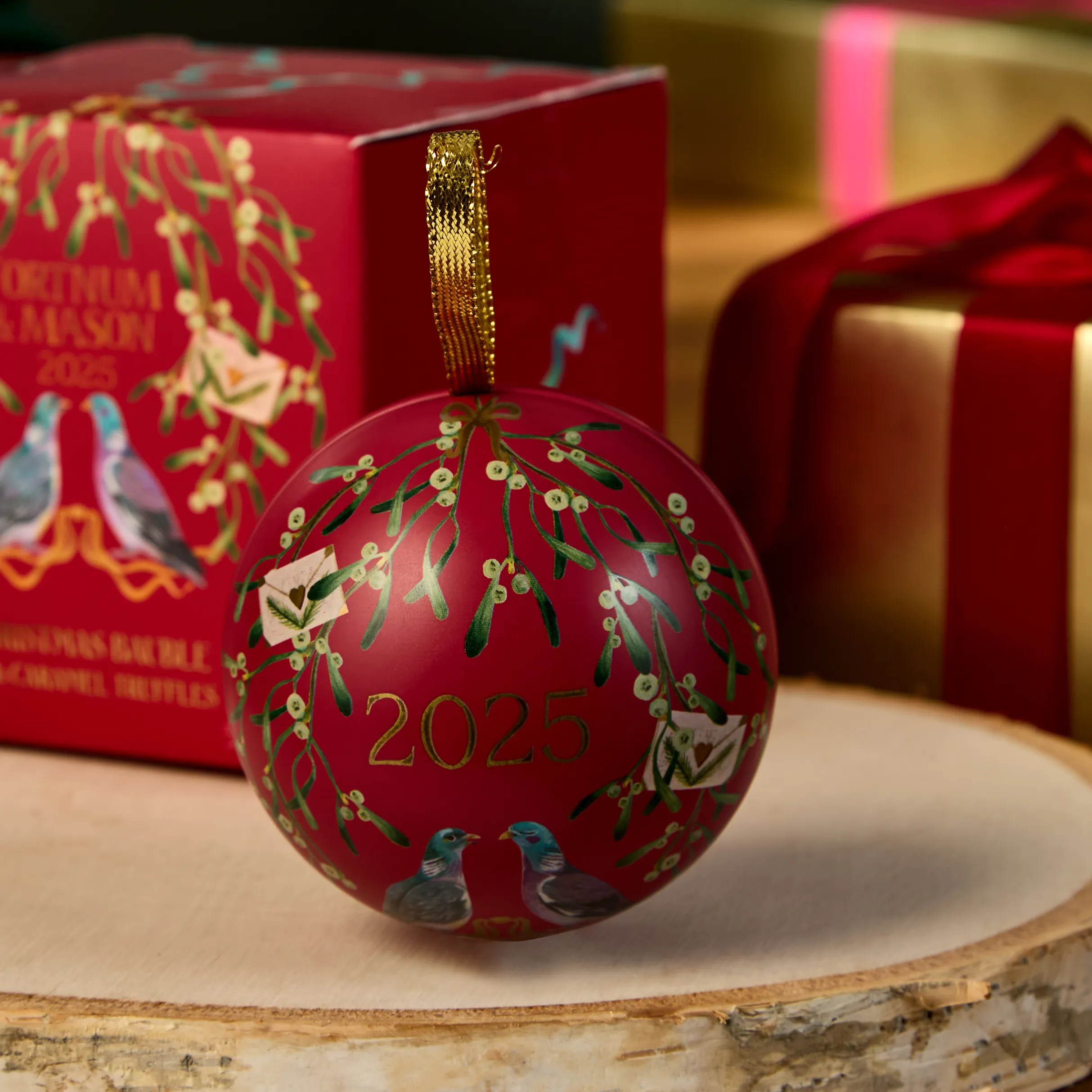 Christmas 2025 Bauble with Caramel Truffles, 55g 6 Christmas 2025 Bauble with Caramel Truffles, 55g