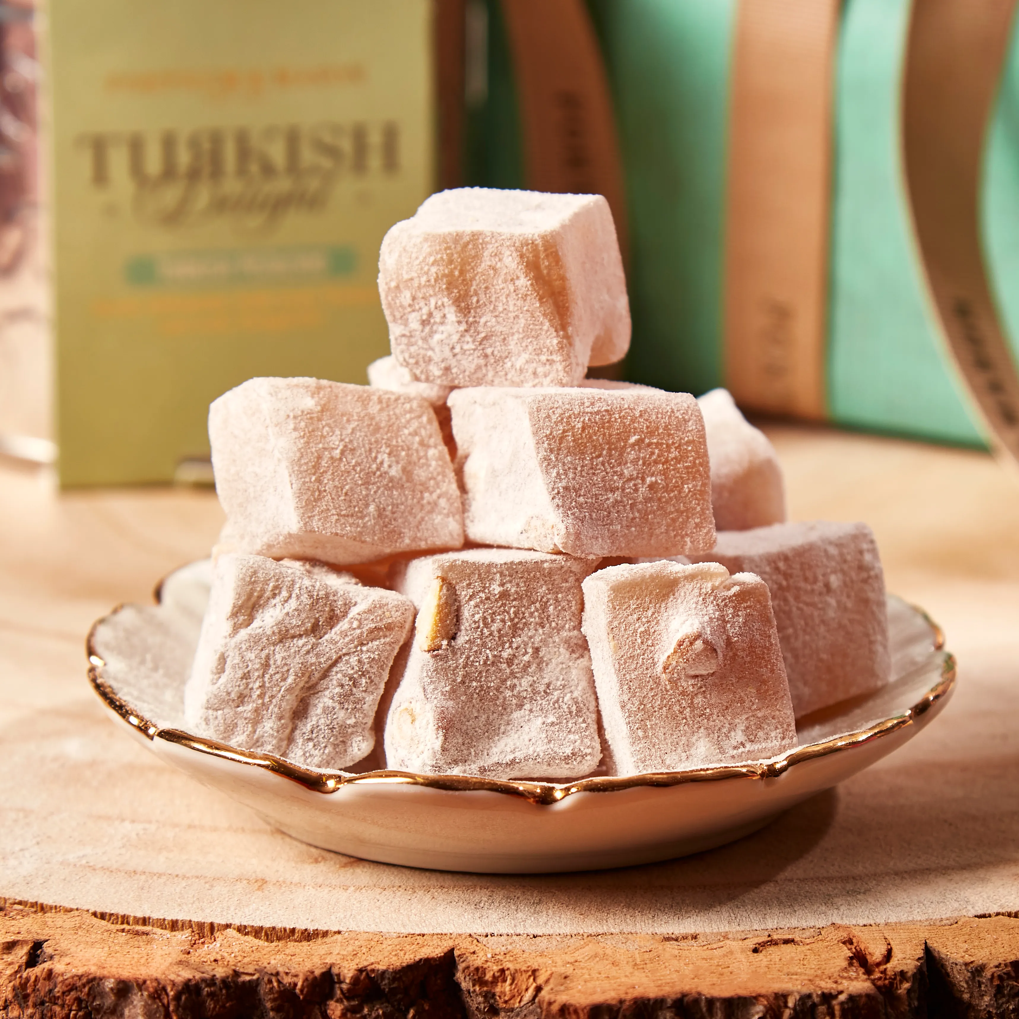 Fortnum's Pistachio Turkish Delight Tin, 125g