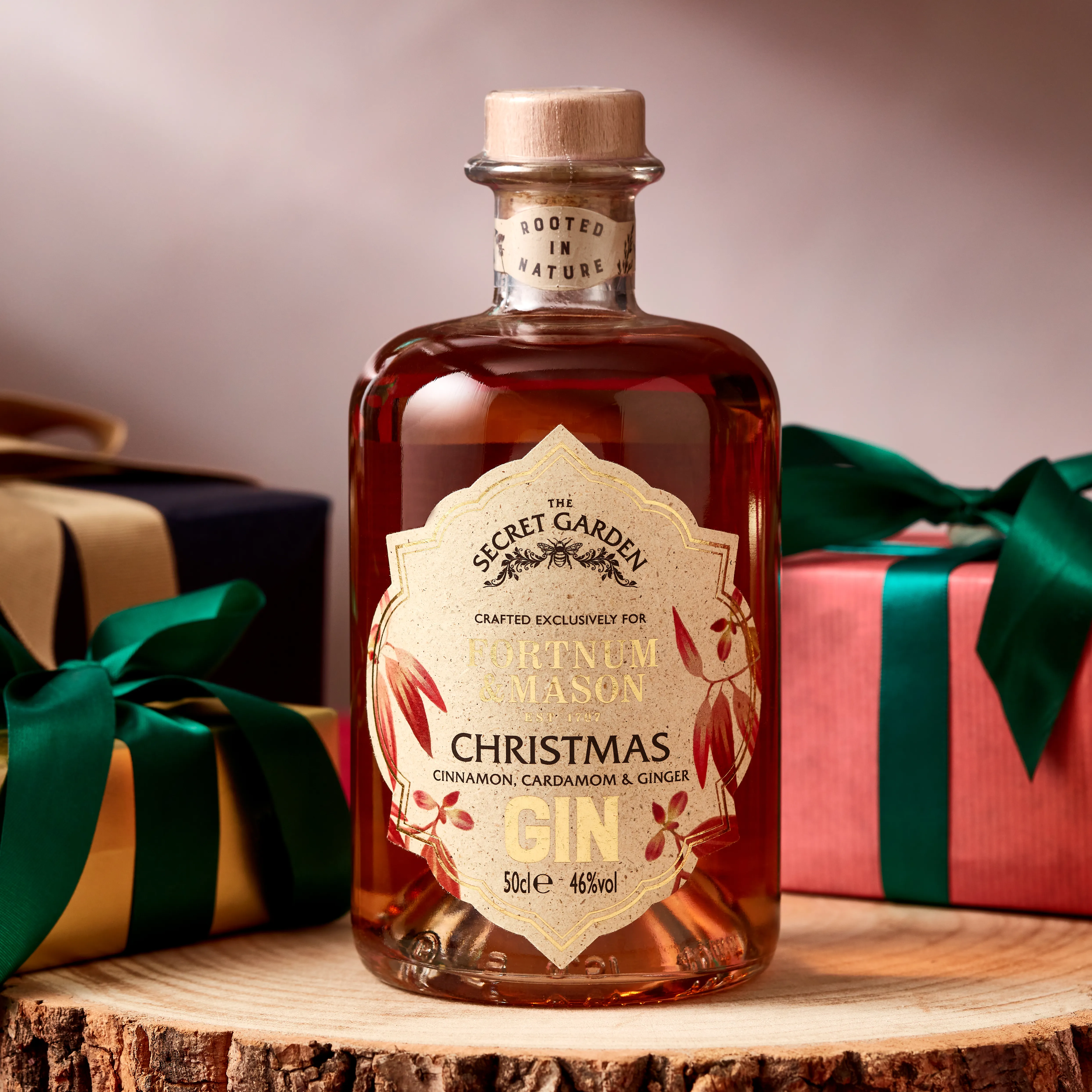 Fortnum's X Secret Garden Christmas Gin, 50cl