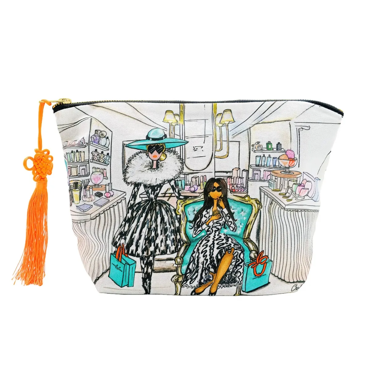 Fortnum's X Charlotte Posner Exclusive Washbag