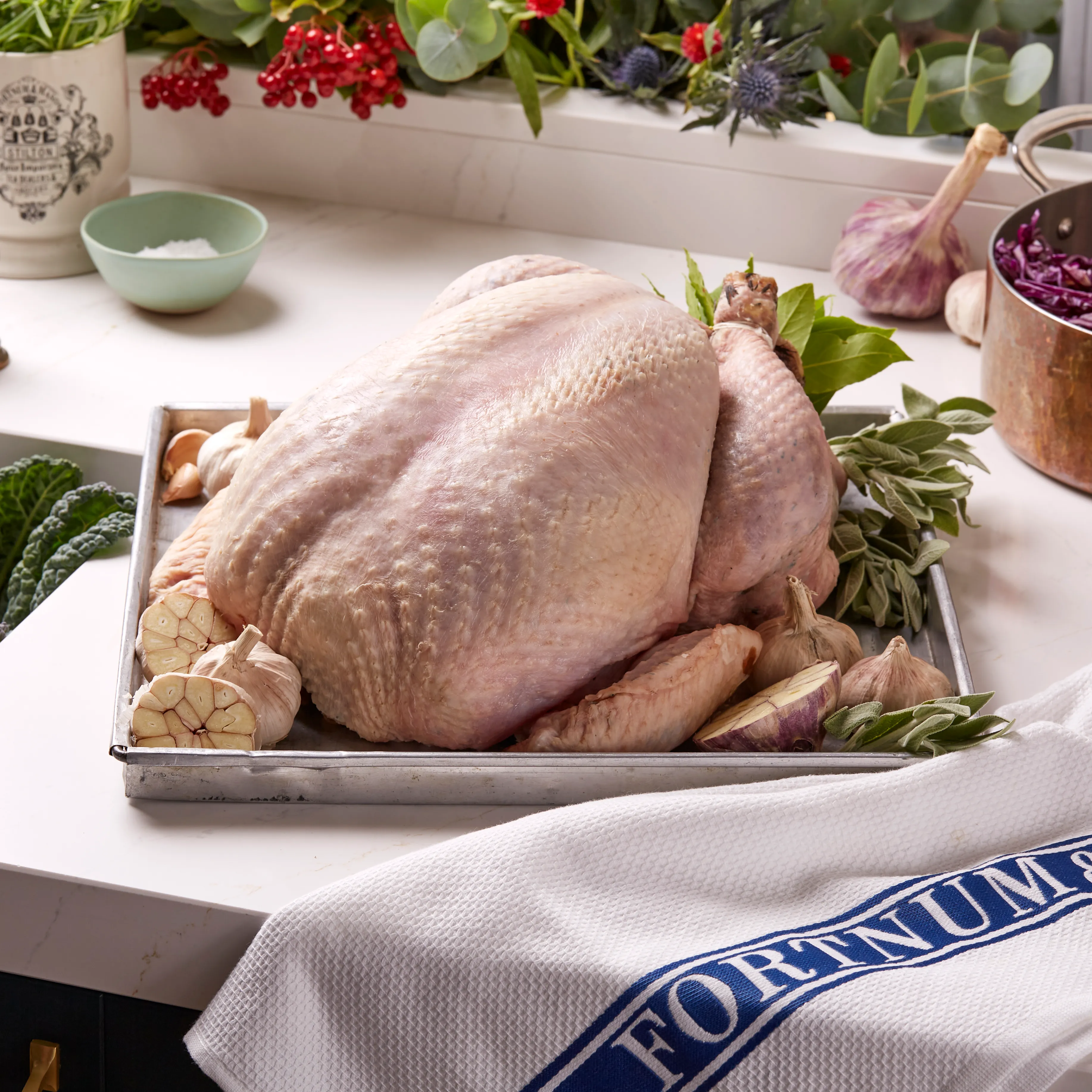 Christmas Free Range Bronze Turkey, Large, 7 - 7.99kg 4 Christmas Free Range Bronze Turkey, Large, 7 - 7.99kg
