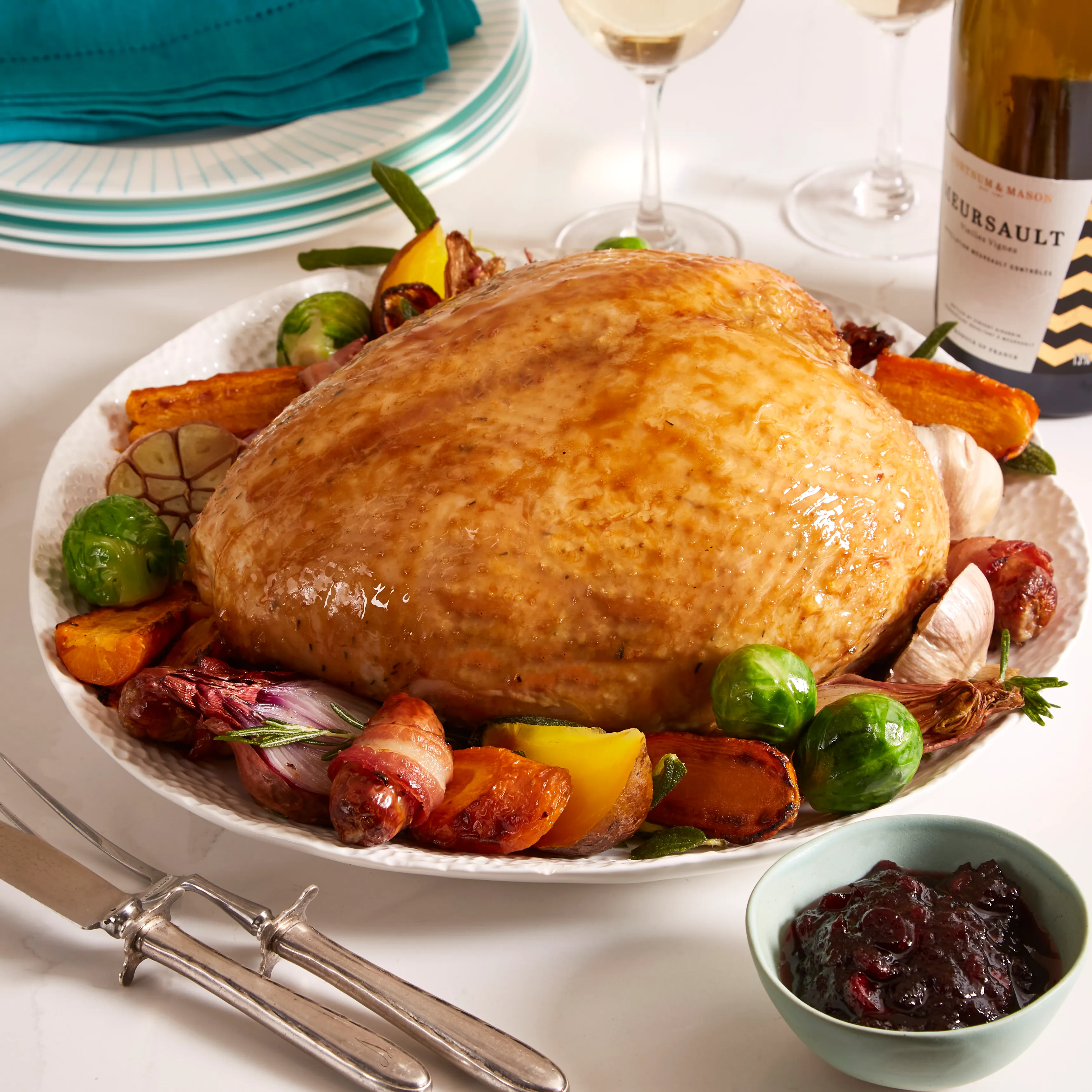 Free Range Bronze Turkey Crown, Large, 4-4.99kg 4 Free Range Bronze Turkey Crown, Large, 4-4.99kg