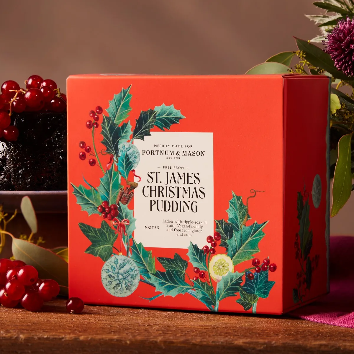 Gluten-Free & Vegan St. James Christmas Pudding, 454g 3 Gluten-Free & Vegan St. James Christmas Pudding, 454g