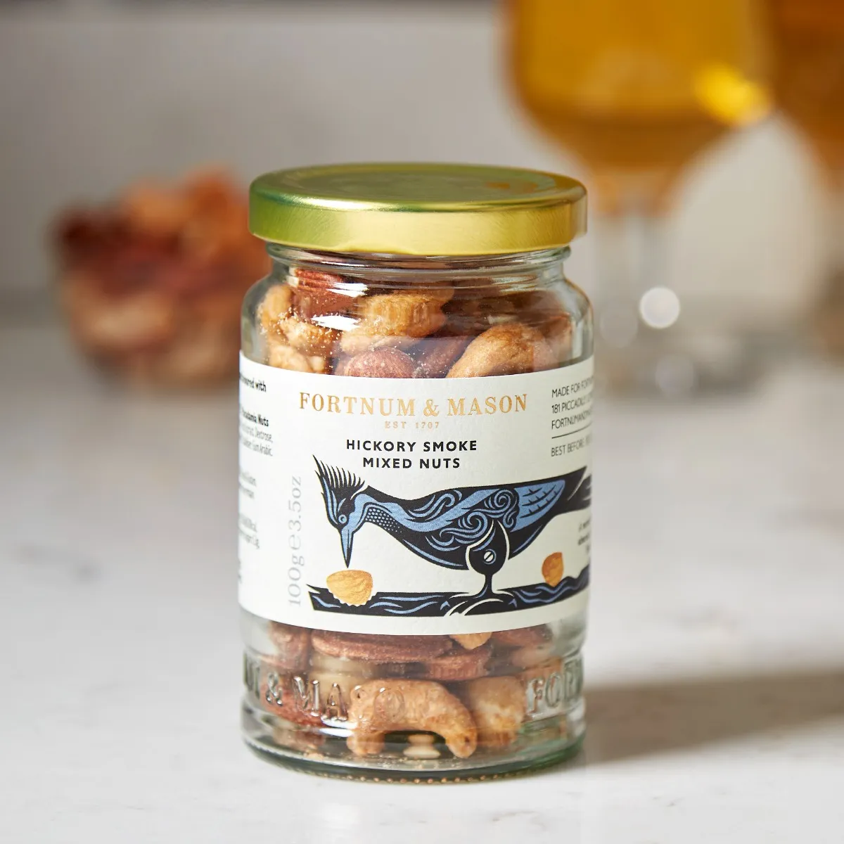 Hickory Smoke Mixed Nuts, 100g