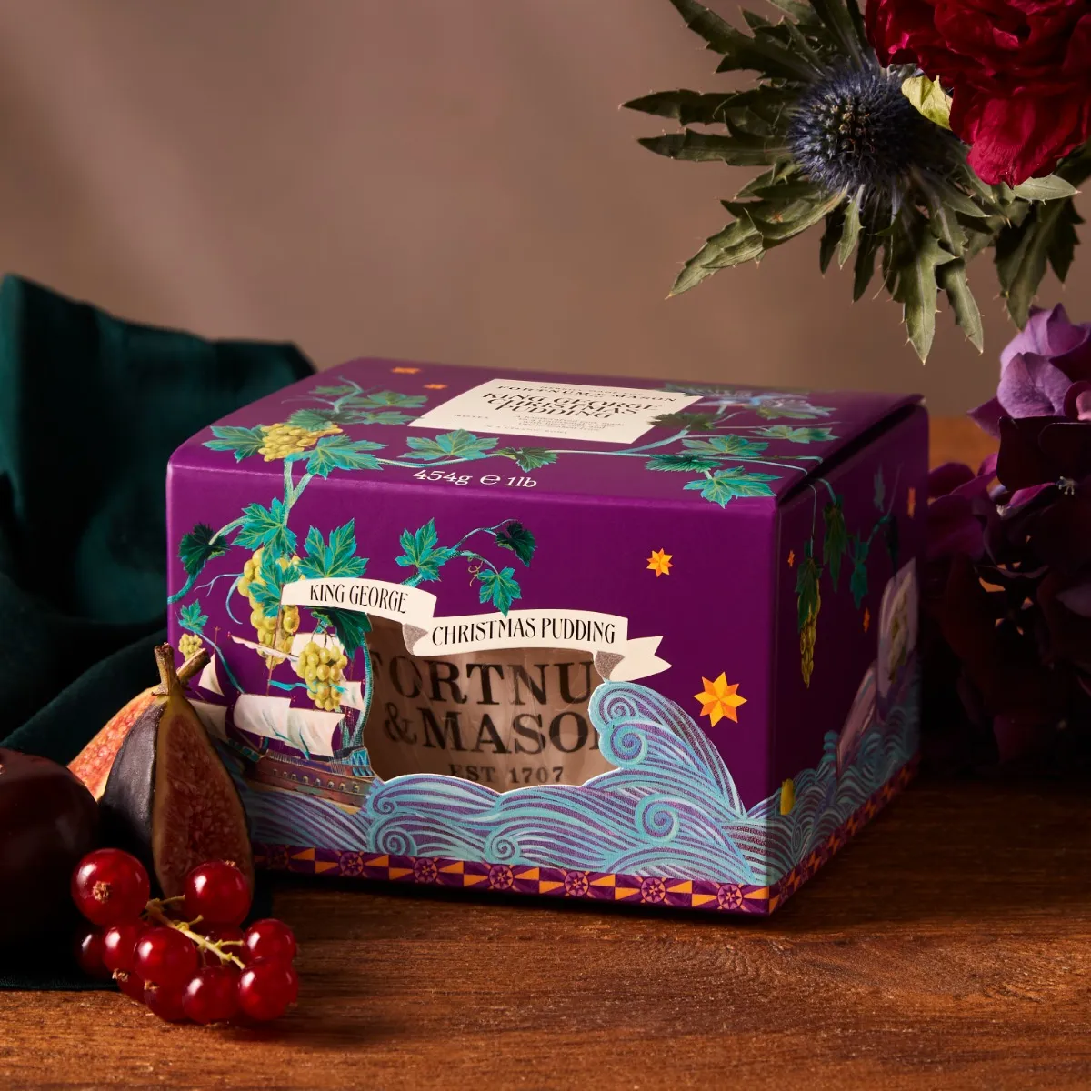 King George Christmas Pudding, 454g 5 King George Christmas Pudding, 454g