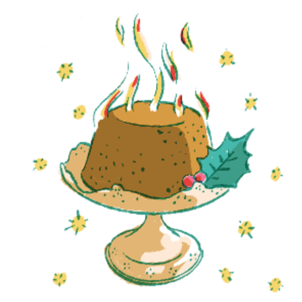 King George Christmas Pudding, 454g 6 King George Christmas Pudding, 454g