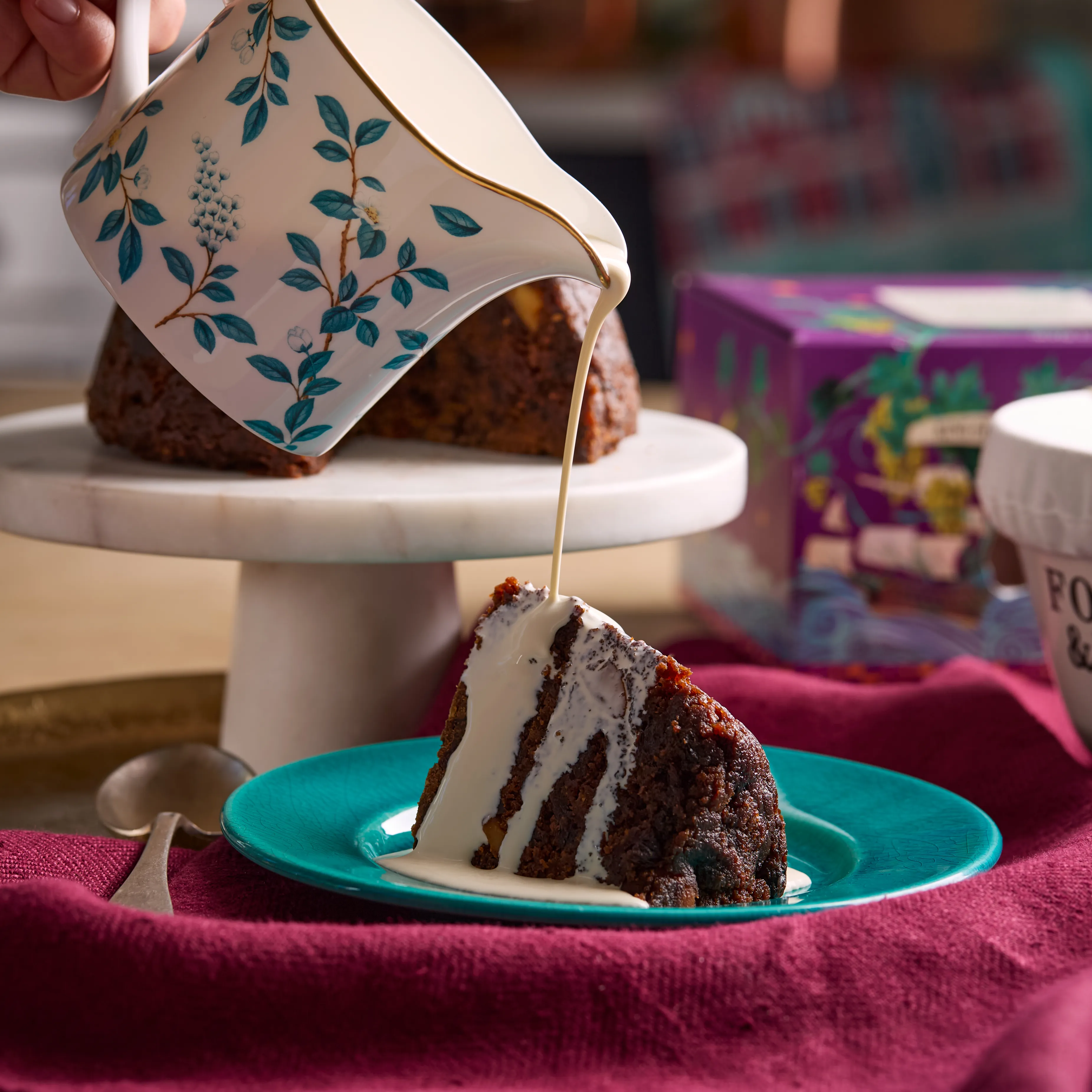 King George Christmas Pudding, 907g 5 King George Christmas Pudding, 907g