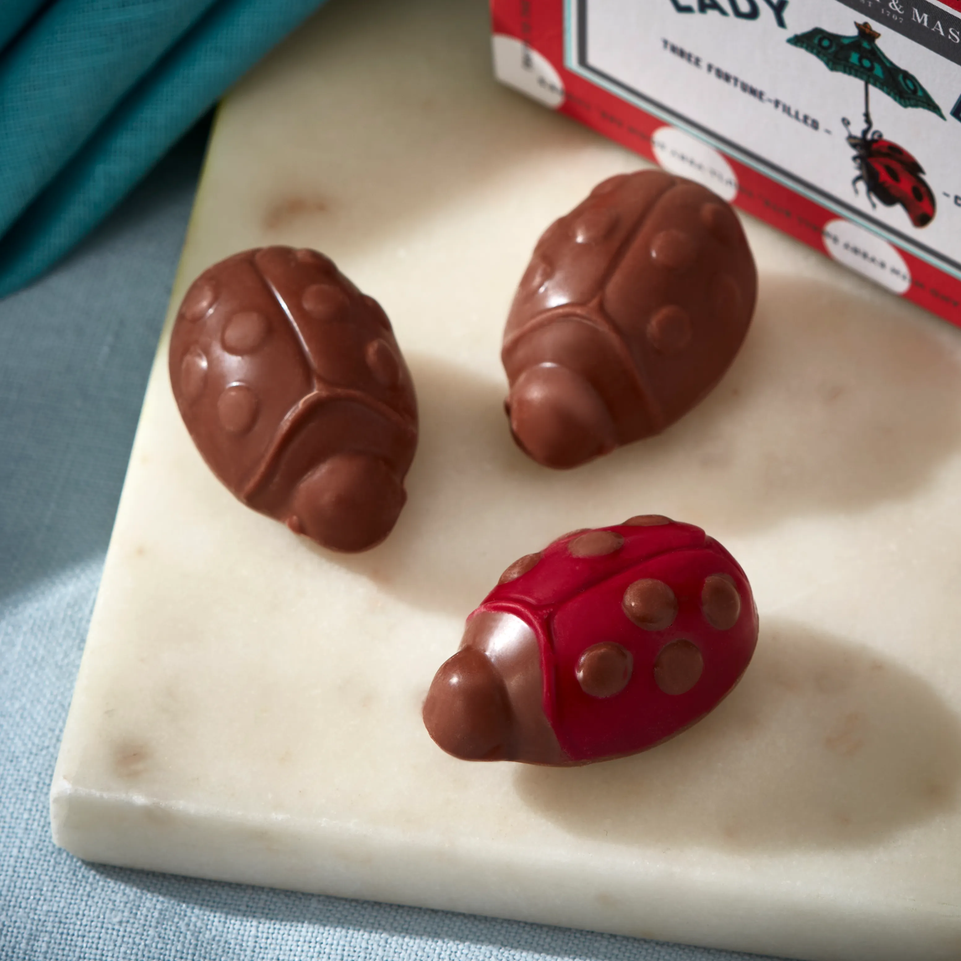 Lady Luck Chocolate Ladybird Matchbox, 33g